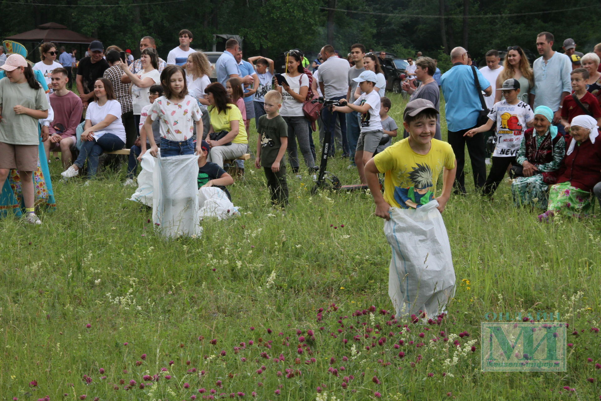 Сабантуй в поселке Воровского