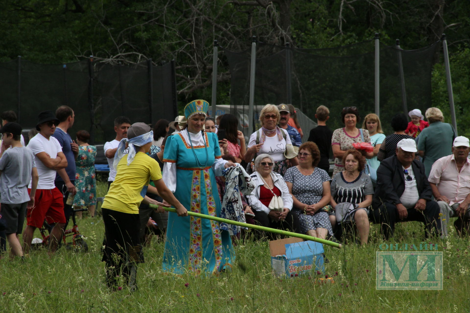 Сабантуй в поселке Воровского