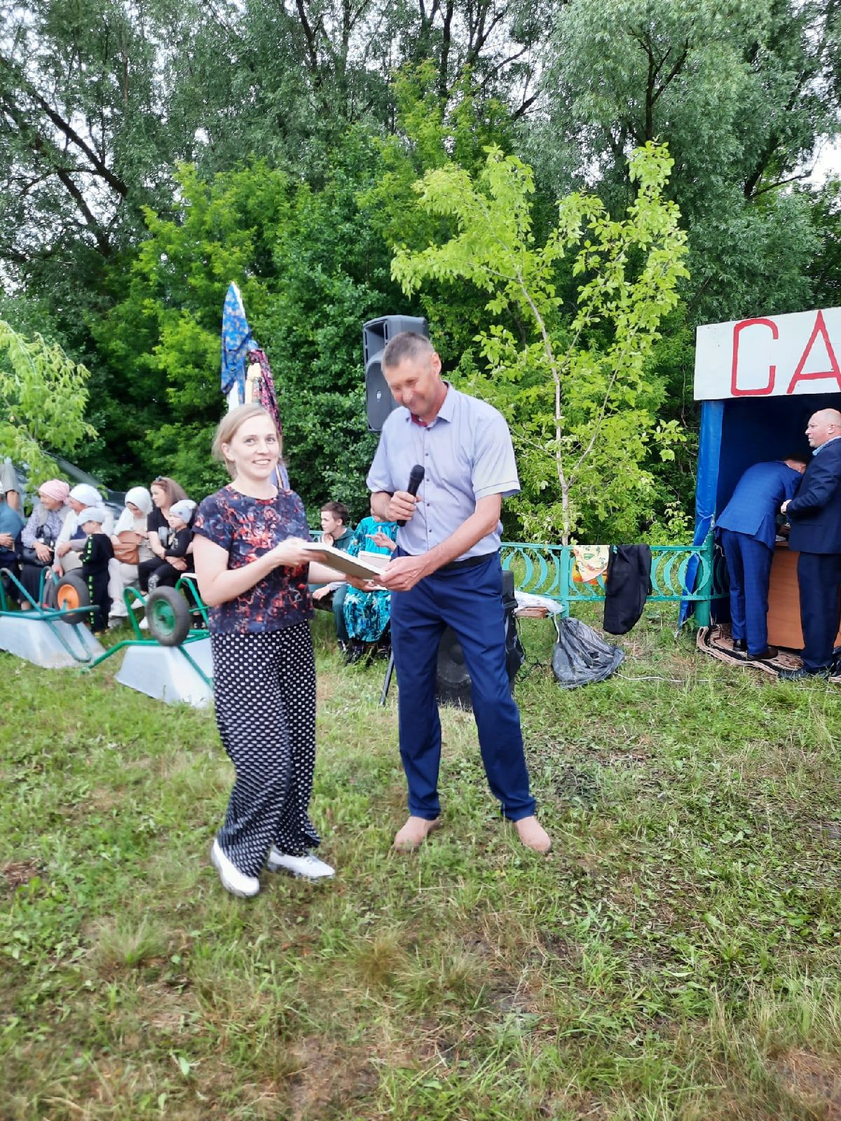 Замыкающий в этом году в Мензелинском районе Сабантуй состоялся в селе Аю