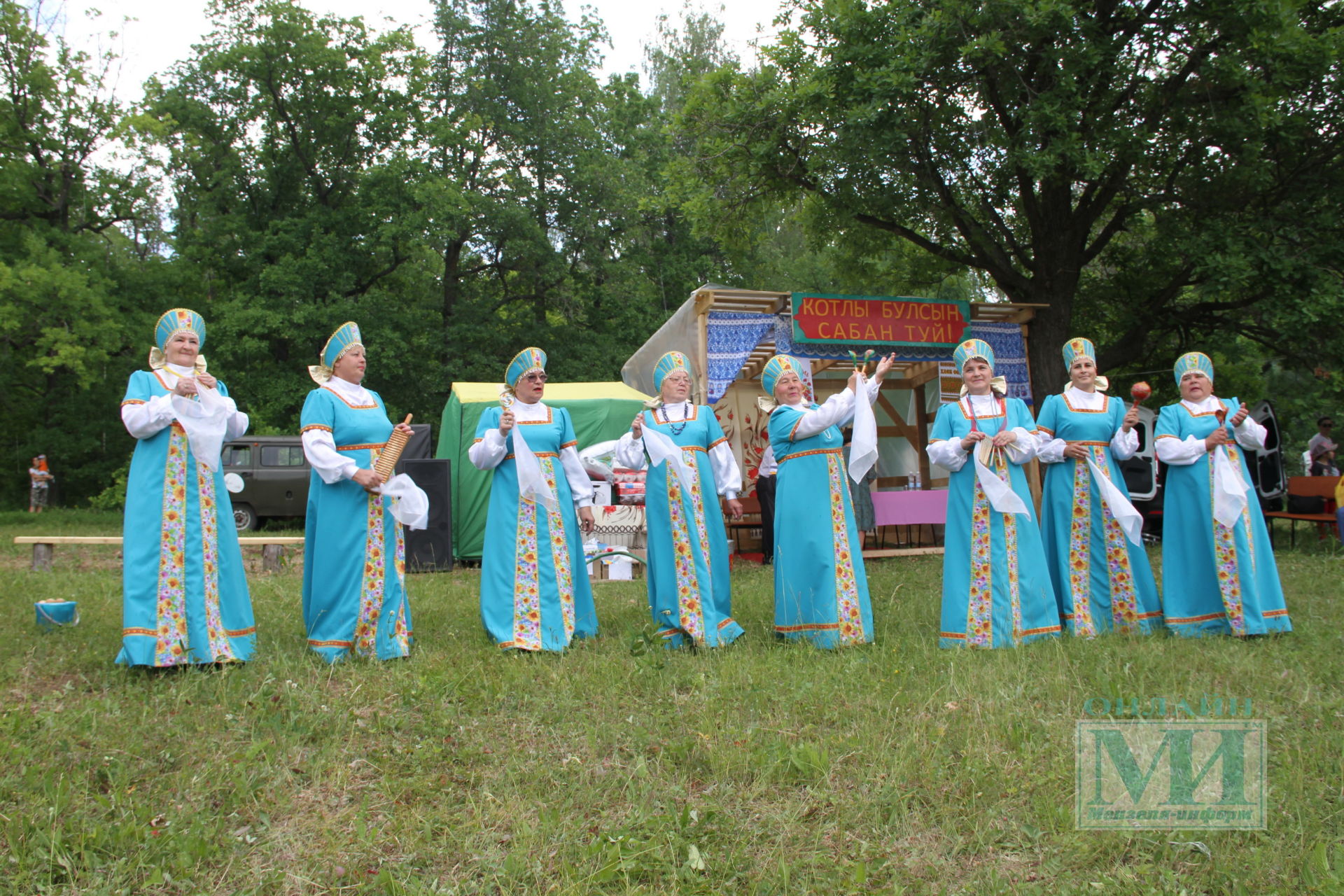 Сабантуй в поселке Воровского