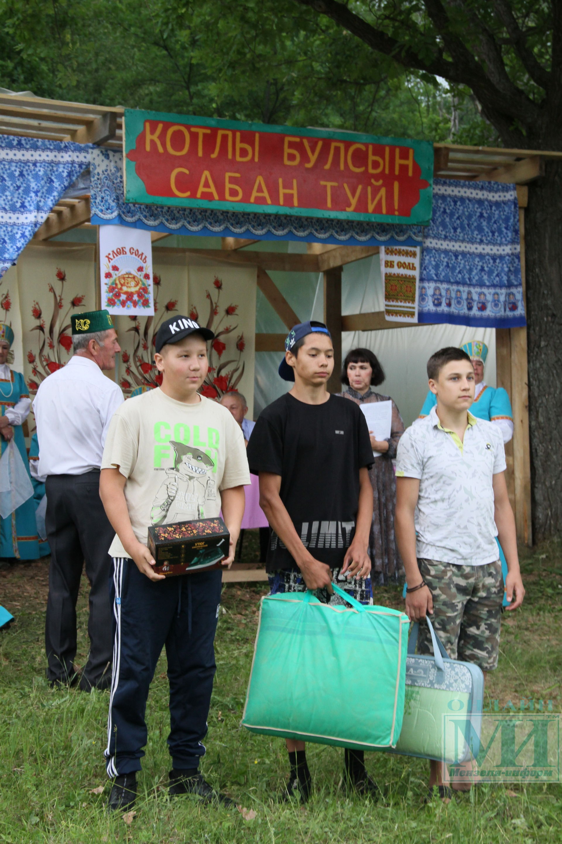 Сабантуй в поселке Воровского