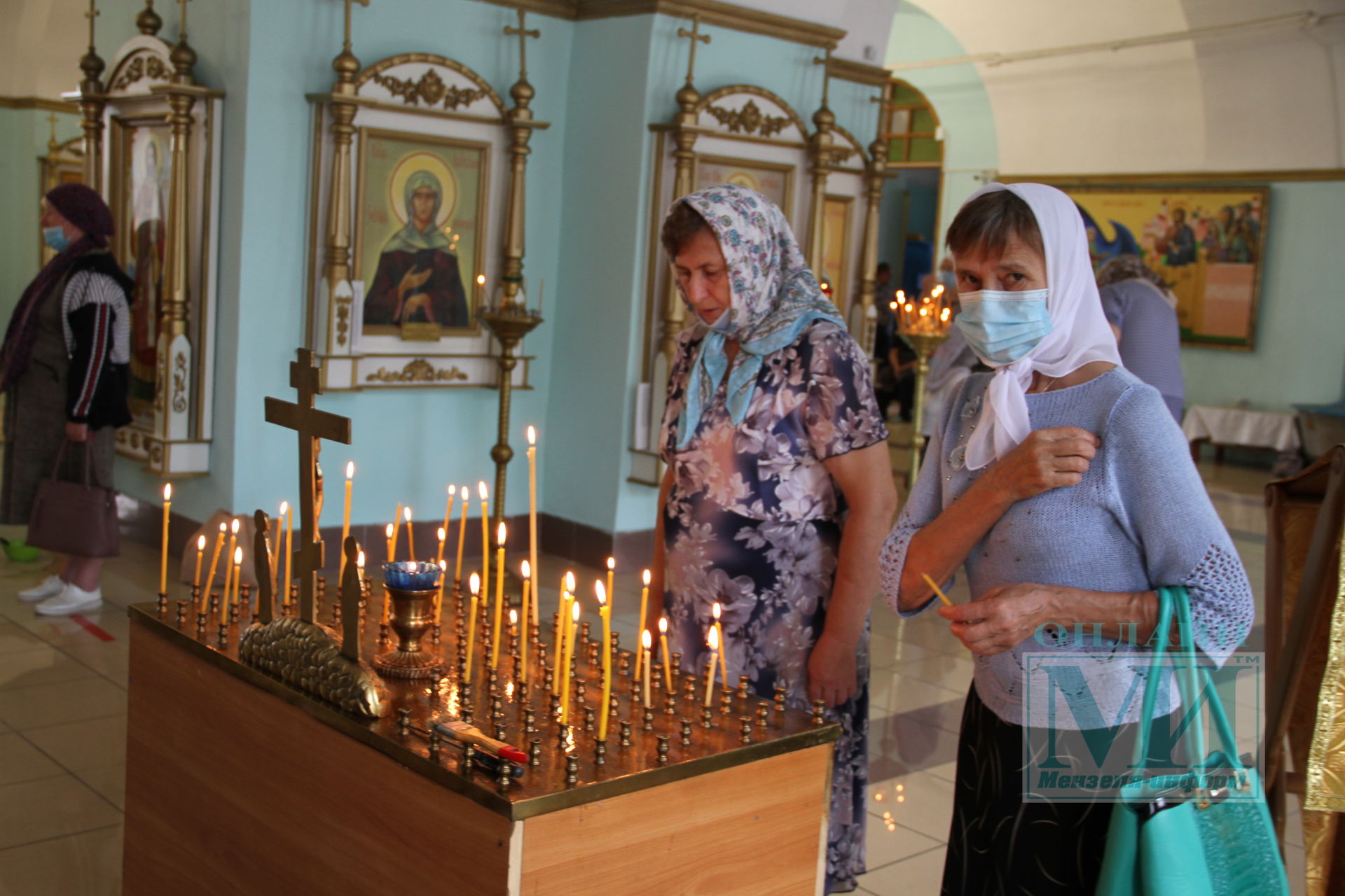 Литургия в Никольском соборе