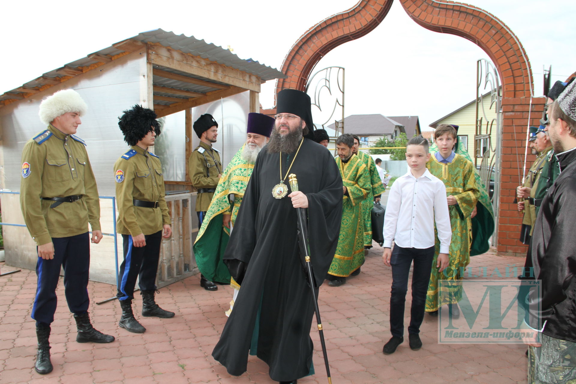 Литургия в Никольском соборе