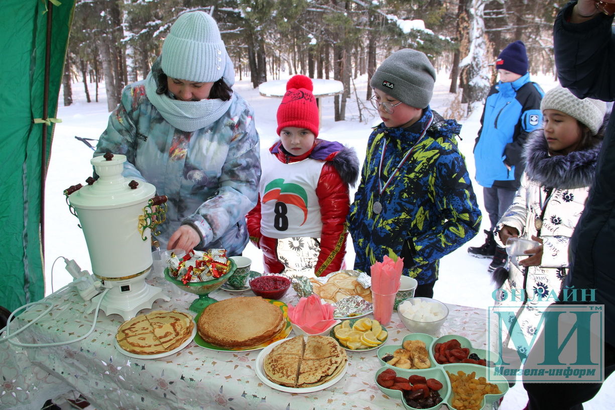 Лыжные гонки прошли в Мензелинске