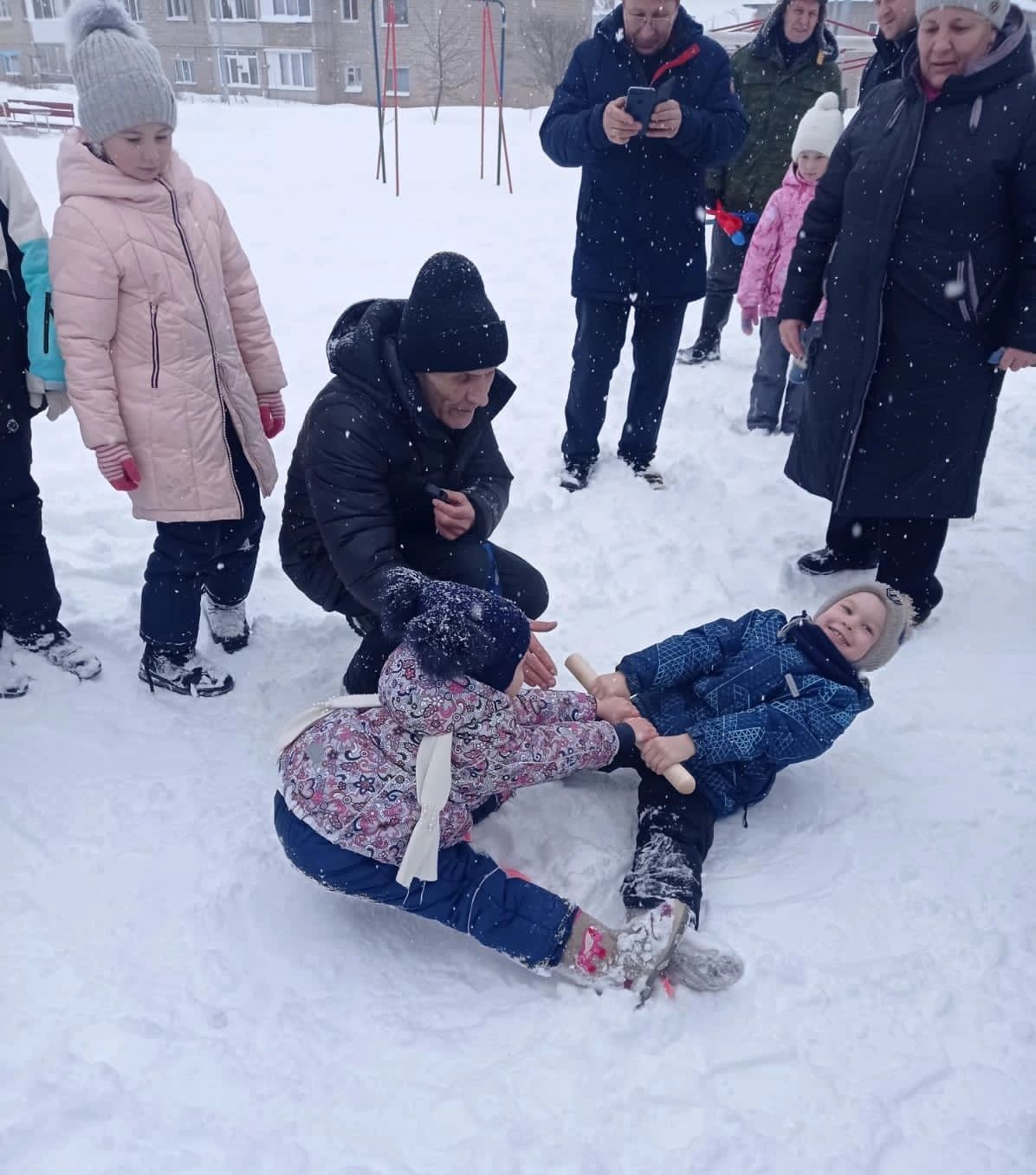 Рождественские забавы для детей в ТОС 5 "Изыскательский"