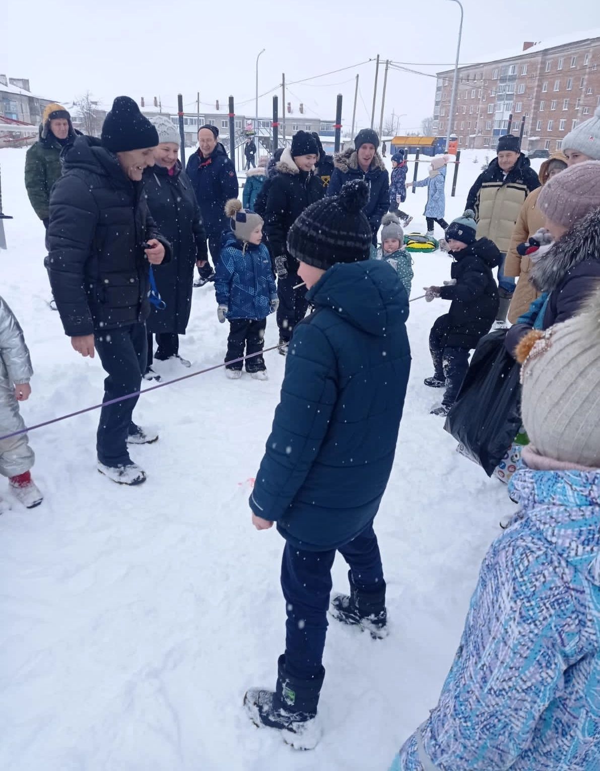 Рождественские забавы для детей в ТОС 5 "Изыскательский"