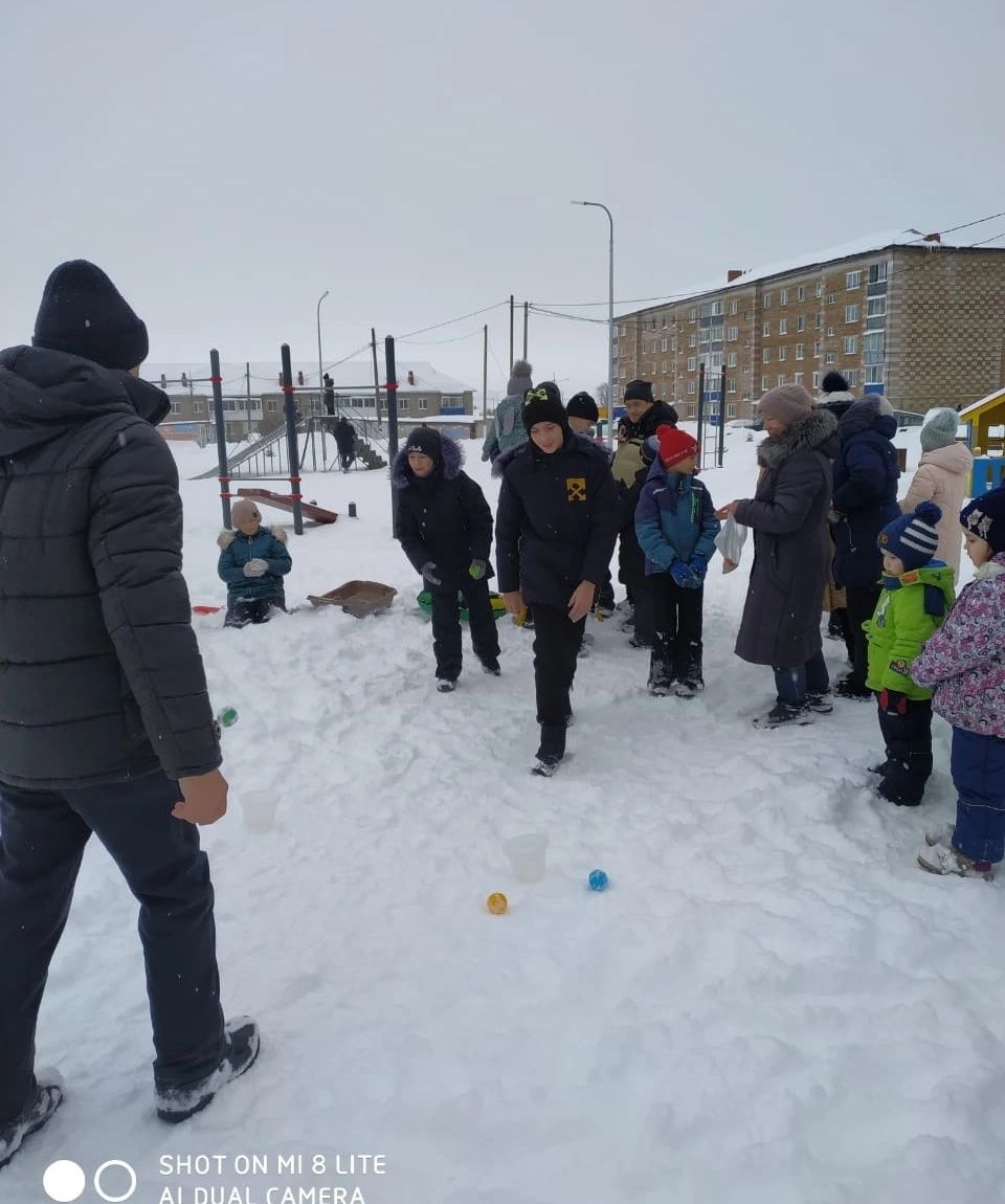 Рождественские забавы для детей в ТОС 5 "Изыскательский"