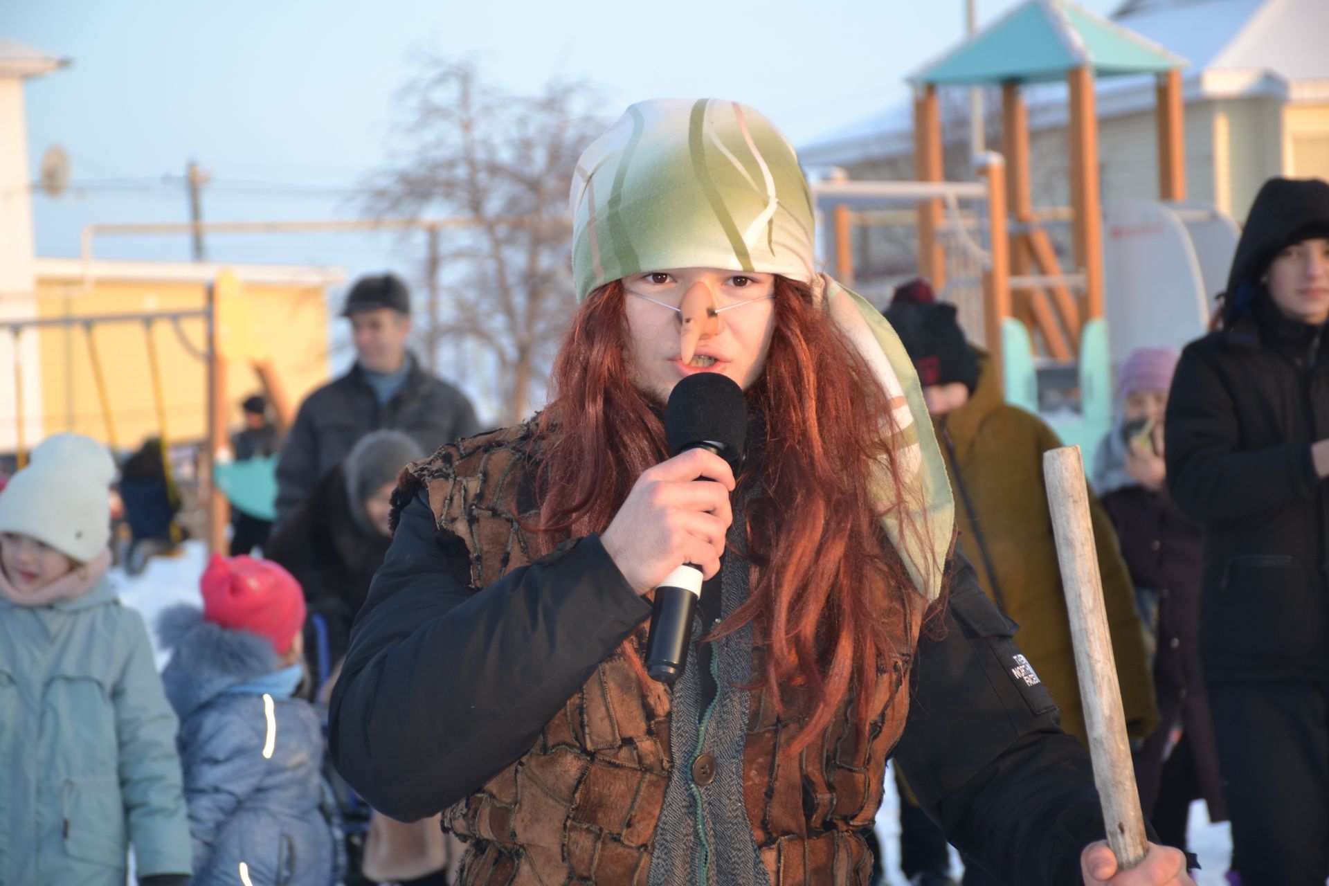 На Конной площади начали отмечать Новый год