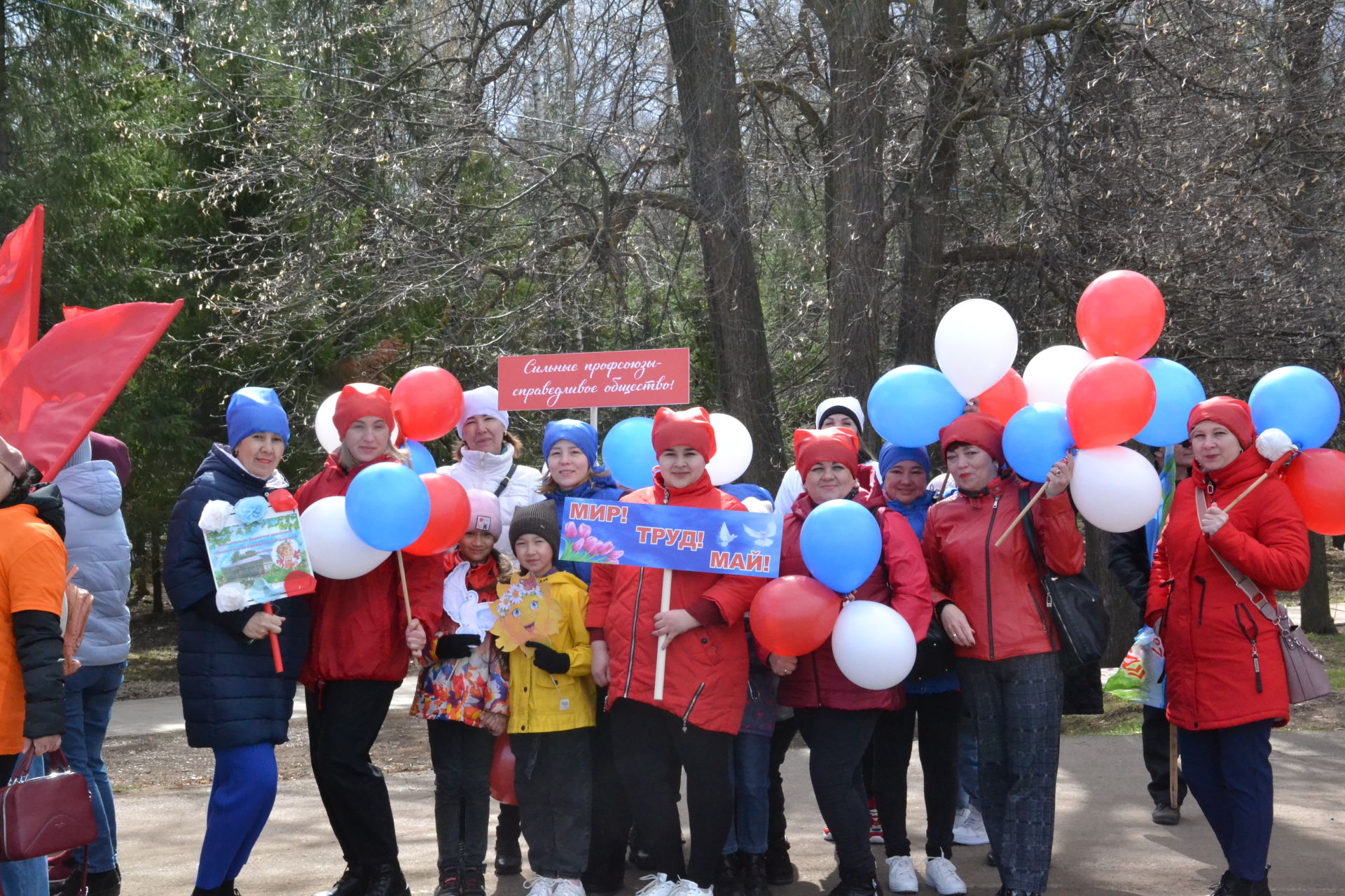 Первомай в Мензелинске в 2022 году