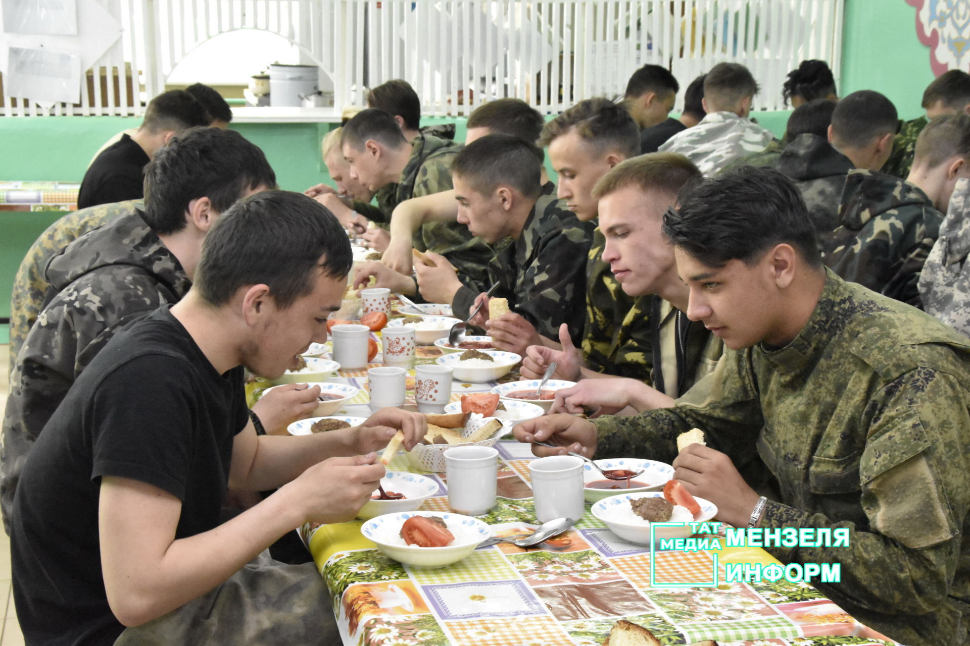 Учебно-полевые сборы в селе Аю Мензелинского района