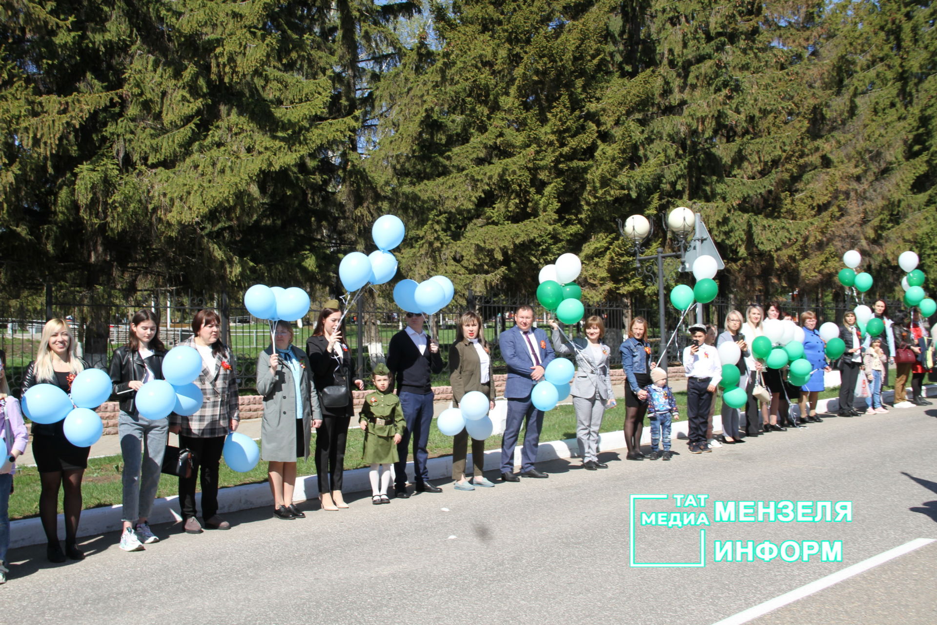 Парад Победы 9 мая в Мензелинске