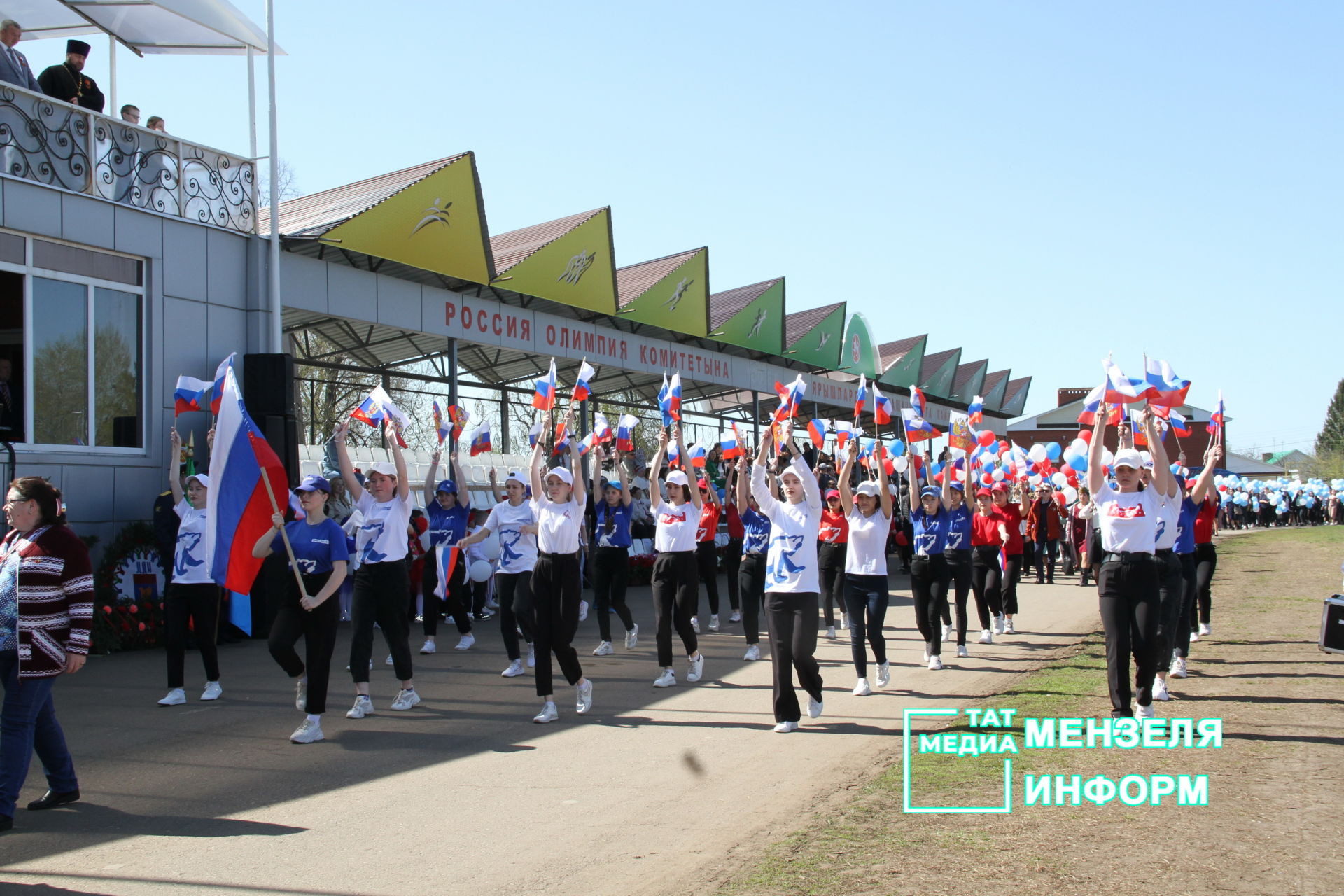 Парад Победы 9 мая в Мензелинске