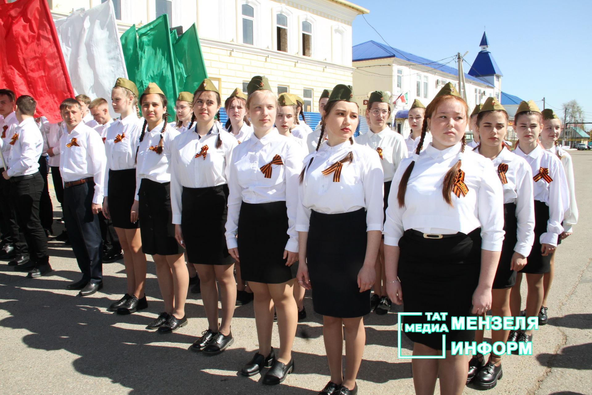 Парад Победы 9 мая в Мензелинске