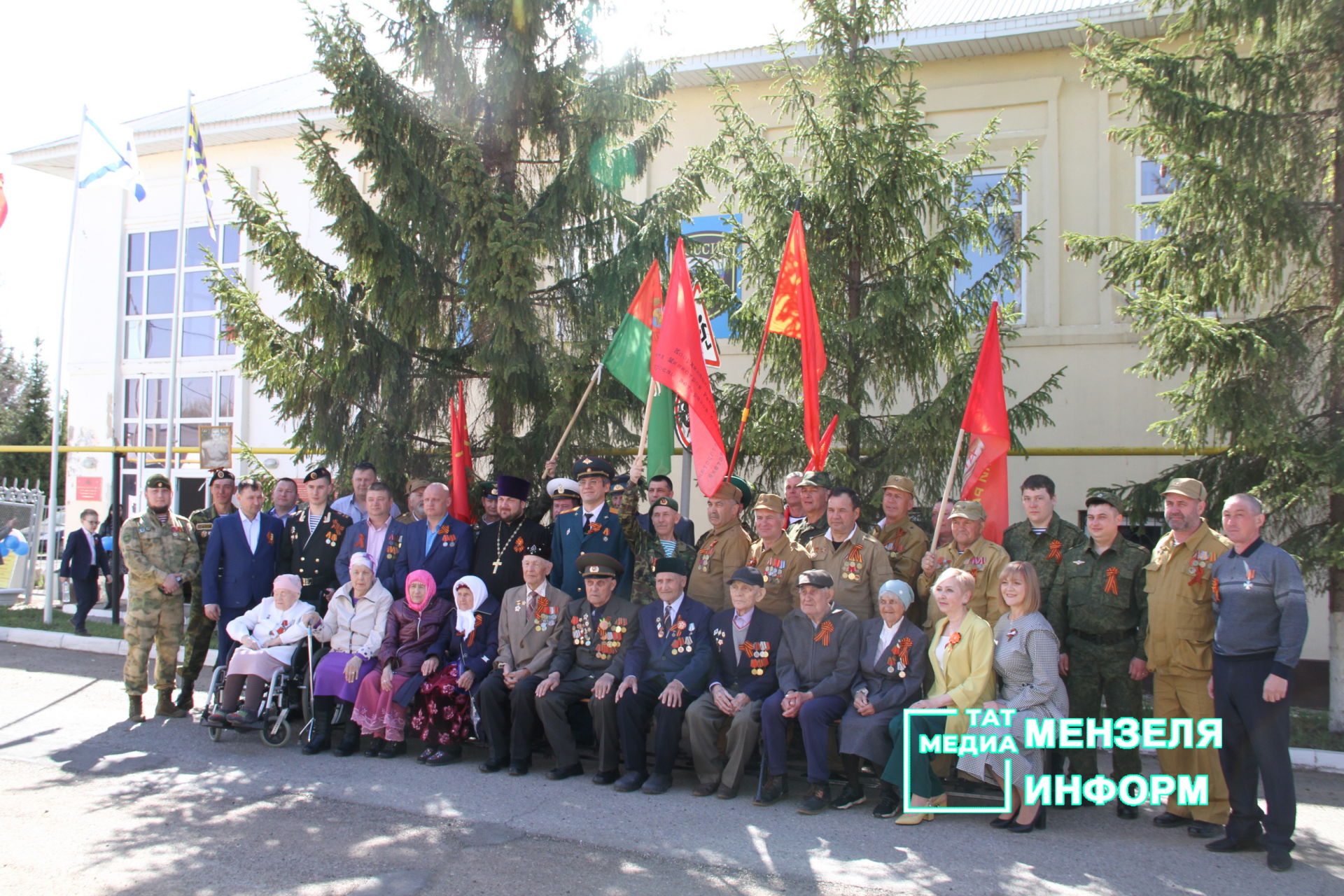 Парад Победы 9 мая в Мензелинске