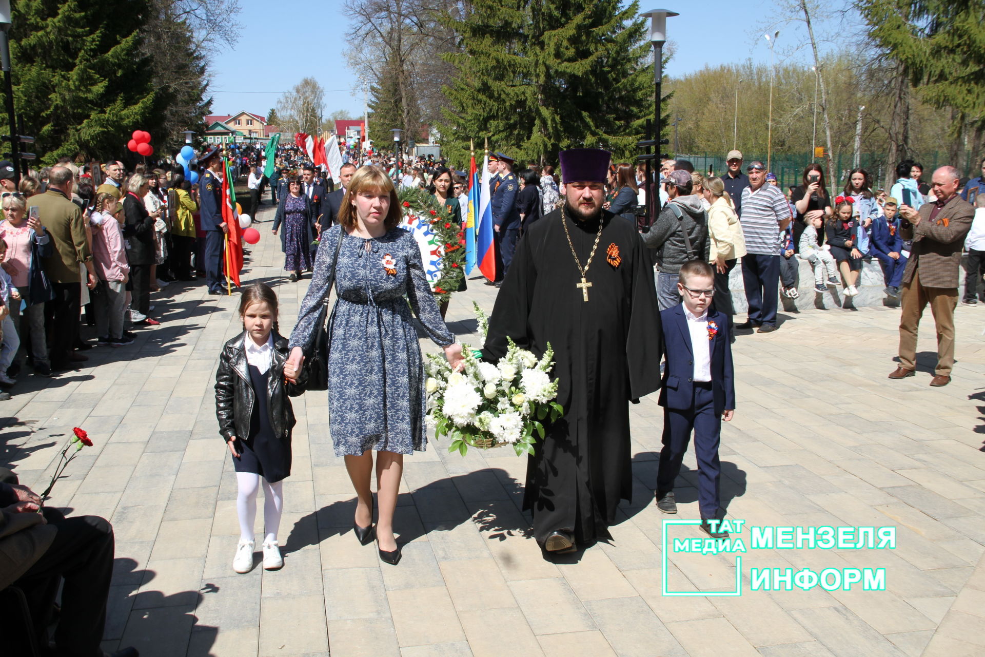 Парад Победы 9 мая в Мензелинске