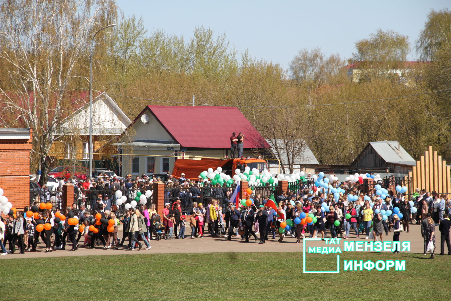 Парад Победы 9 мая в Мензелинске