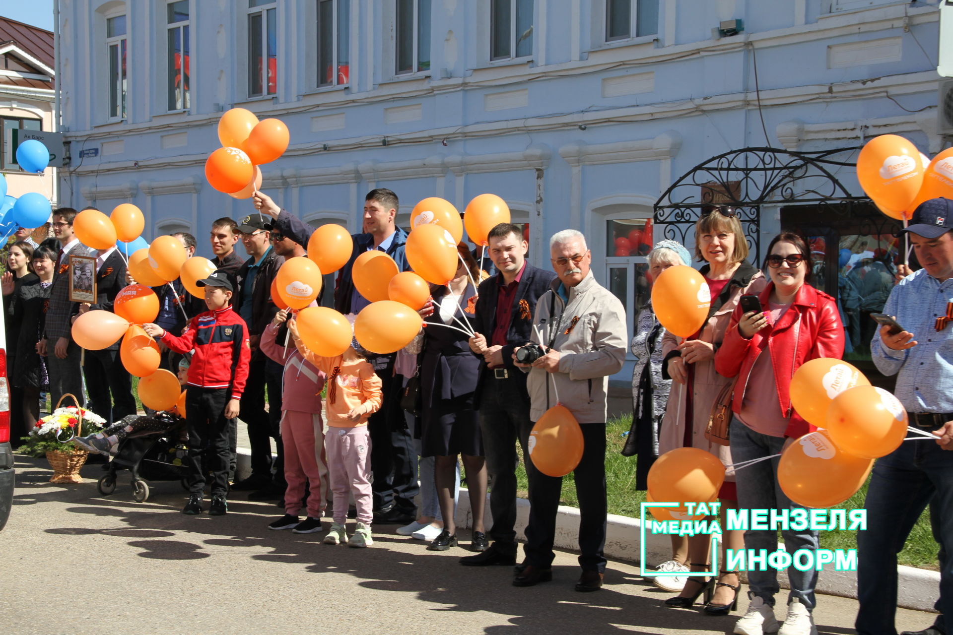 Парад Победы 9 мая в Мензелинске