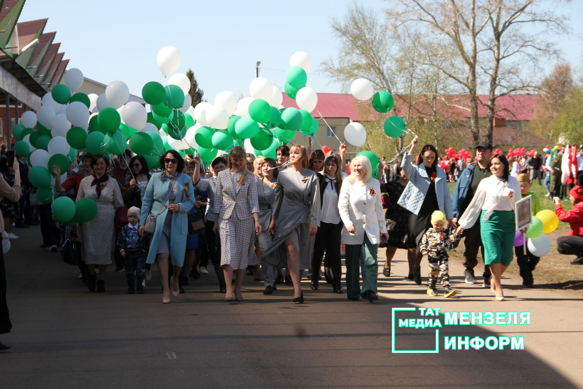 Парад Победы 9 мая в Мензелинске