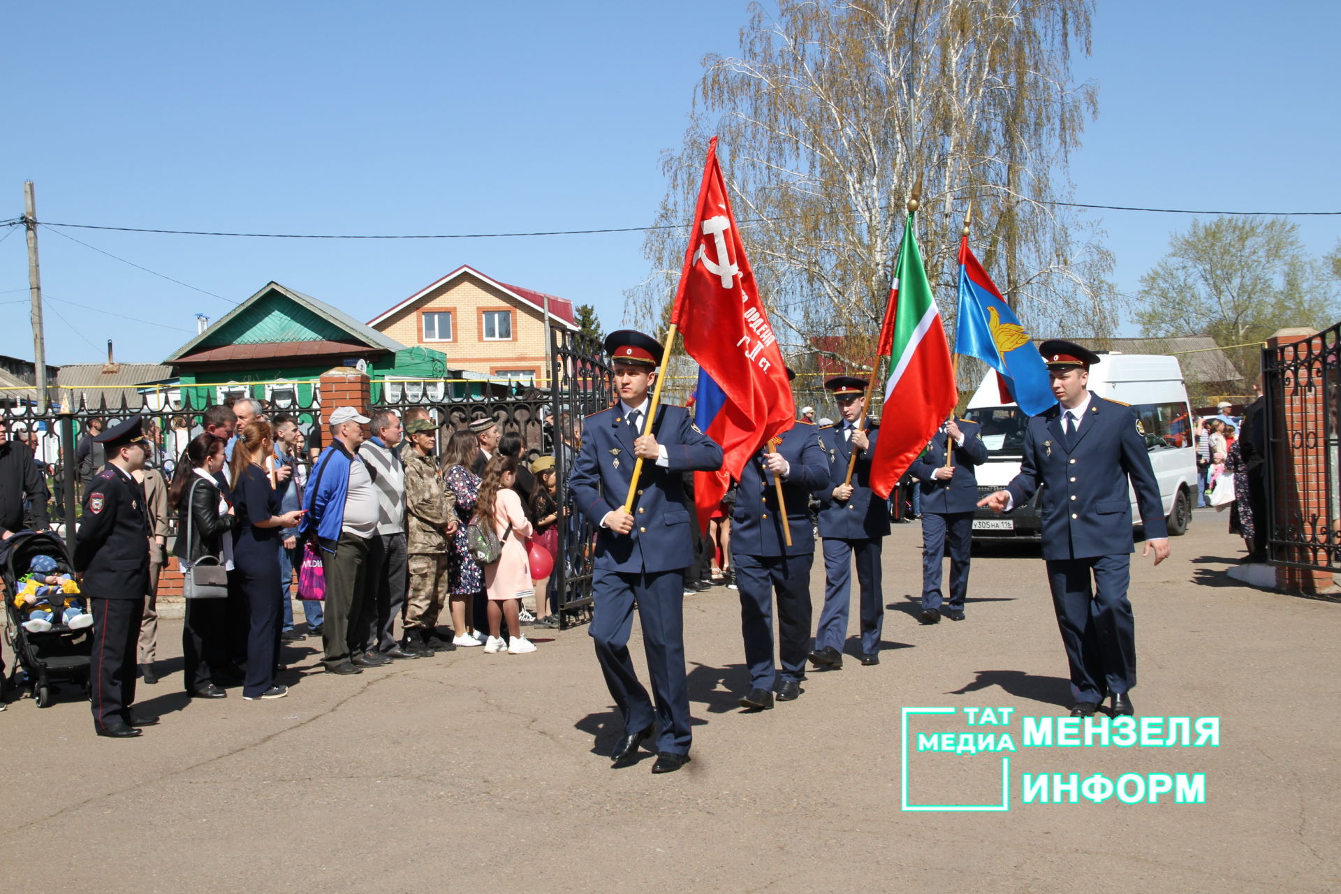 Парад Победы 9 мая в Мензелинске