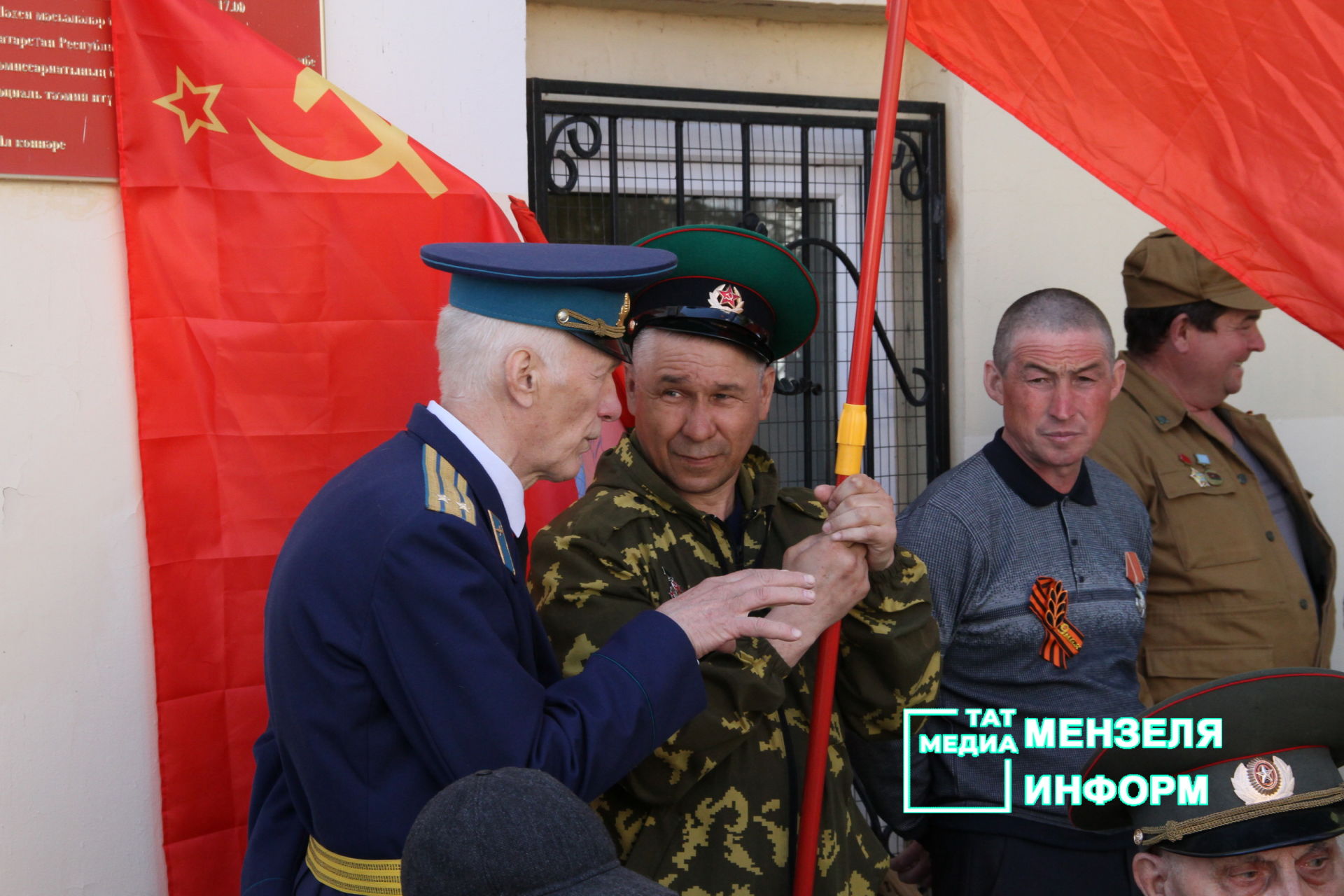 Парад Победы 9 мая в Мензелинске