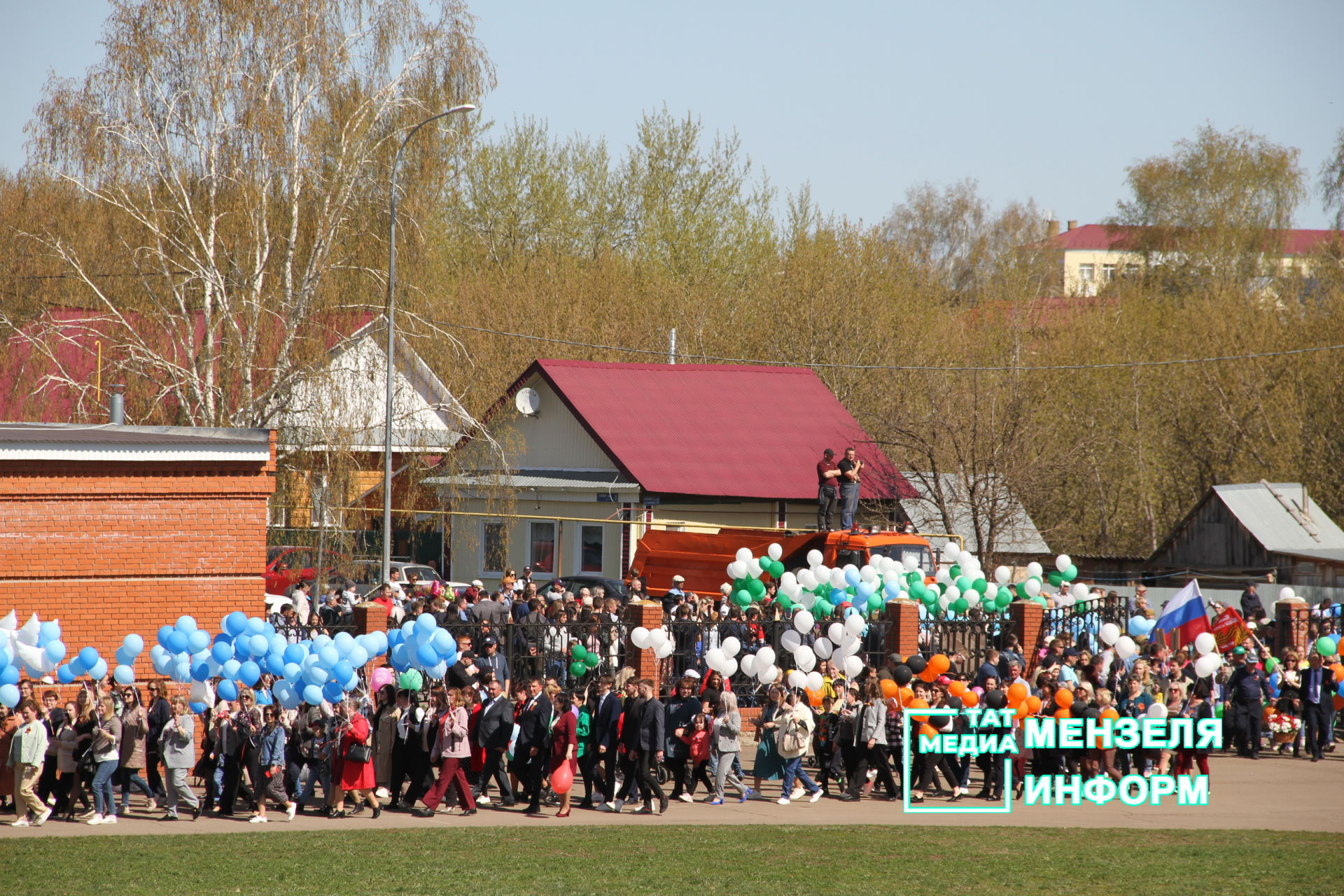 Парад Победы 9 мая в Мензелинске