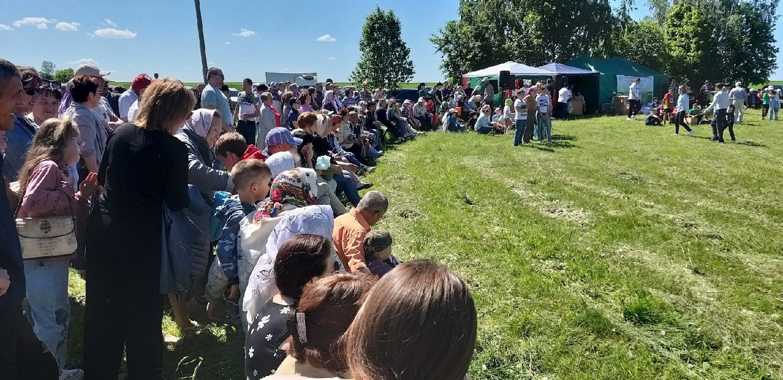 Мгновения Сабантуя в Верхнем Такермене