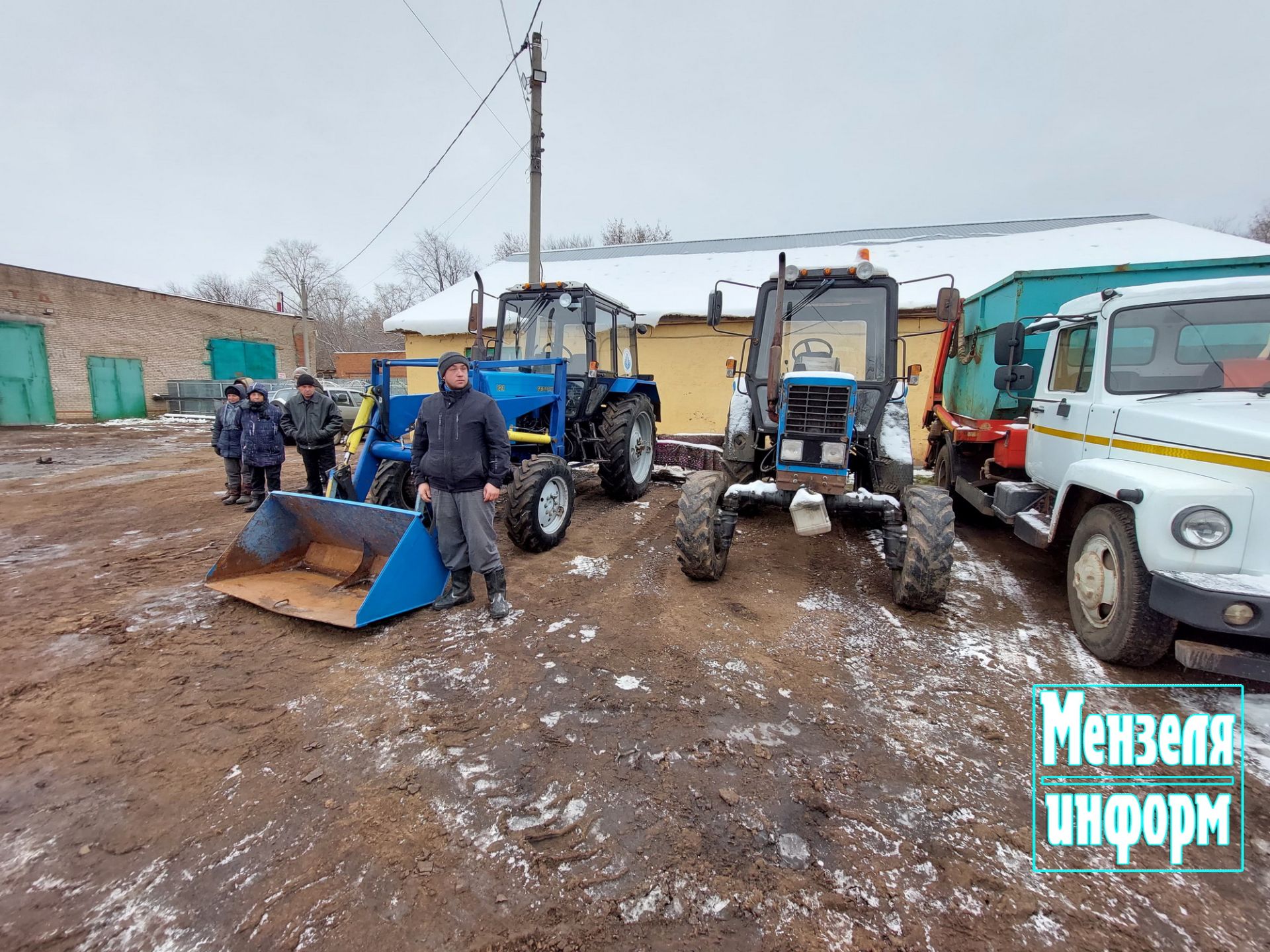 Проверка техники к зимнему периоду в Мензелинске