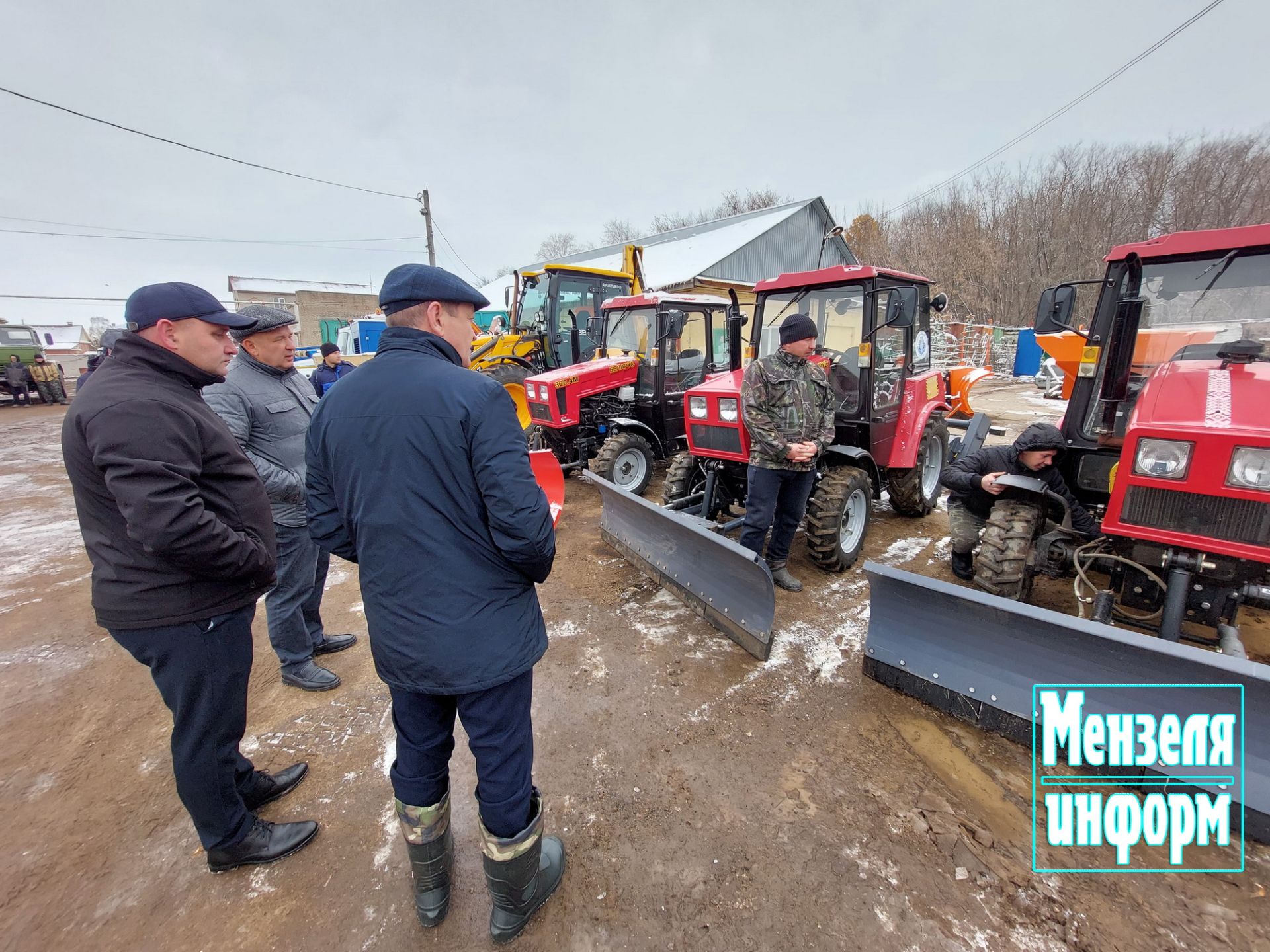 Проверка техники к зимнему периоду в Мензелинске