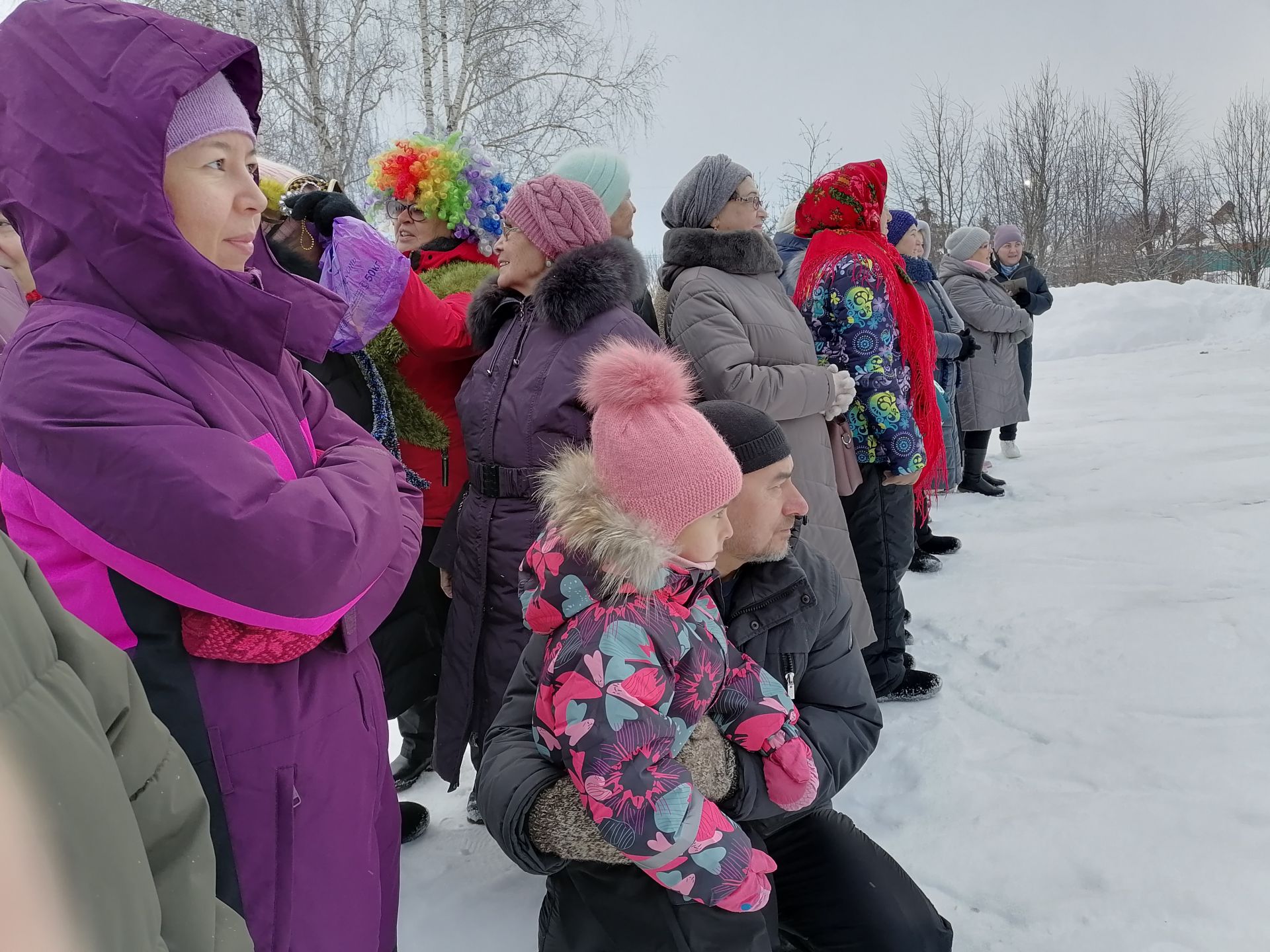 В парке Победы г. Мензелинска прошло новогоднее представление