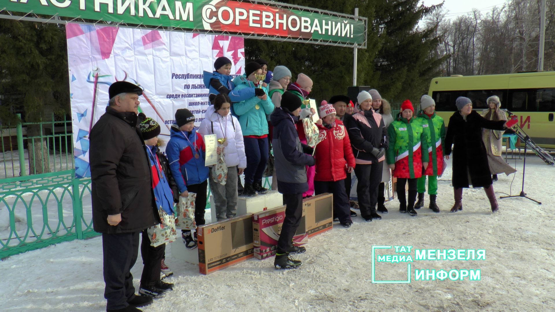 Республиканские лыжные гонки в Мензелинске