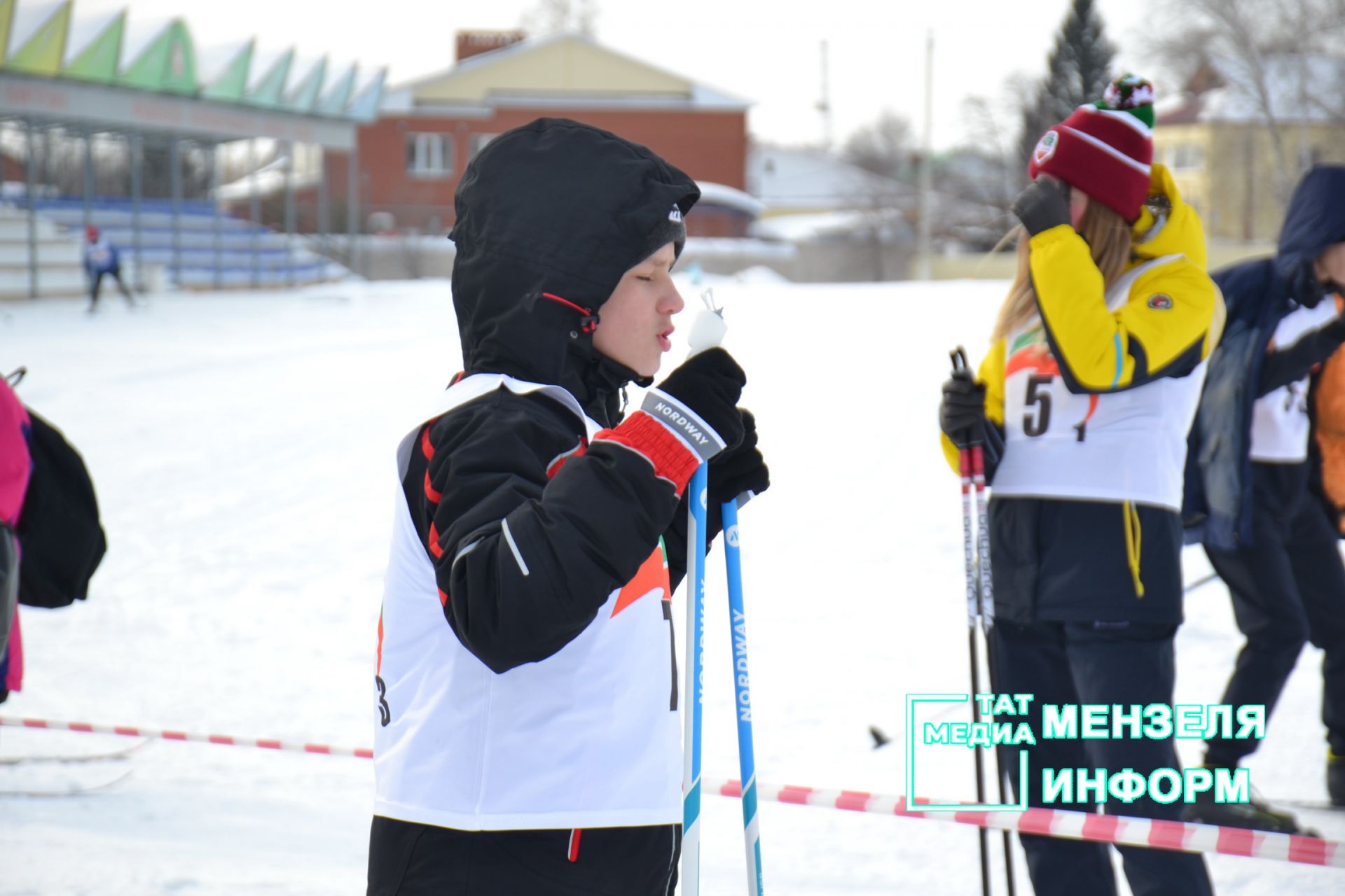 Республиканские лыжные гонки в Мензелинске