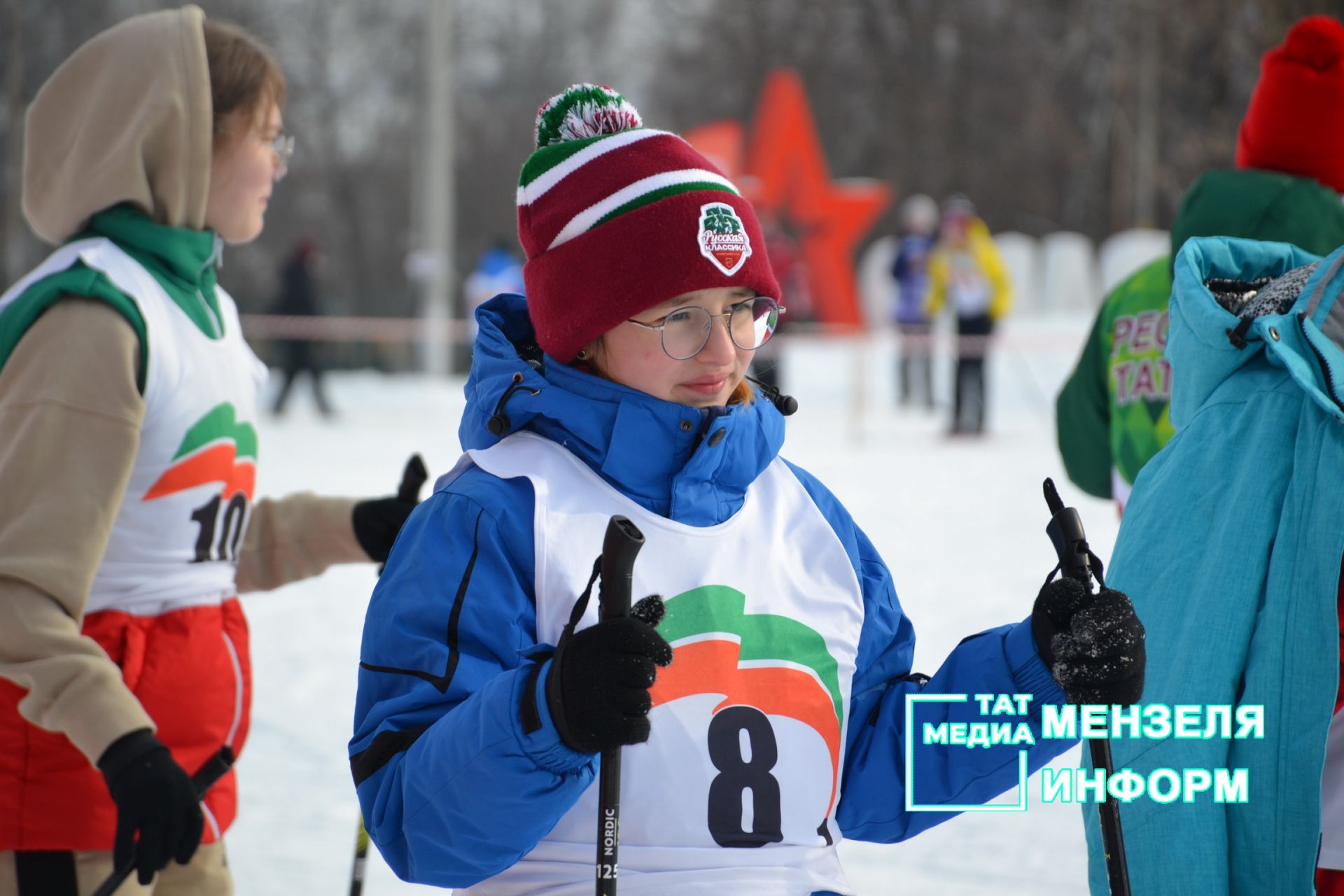 Республиканские лыжные гонки в Мензелинске