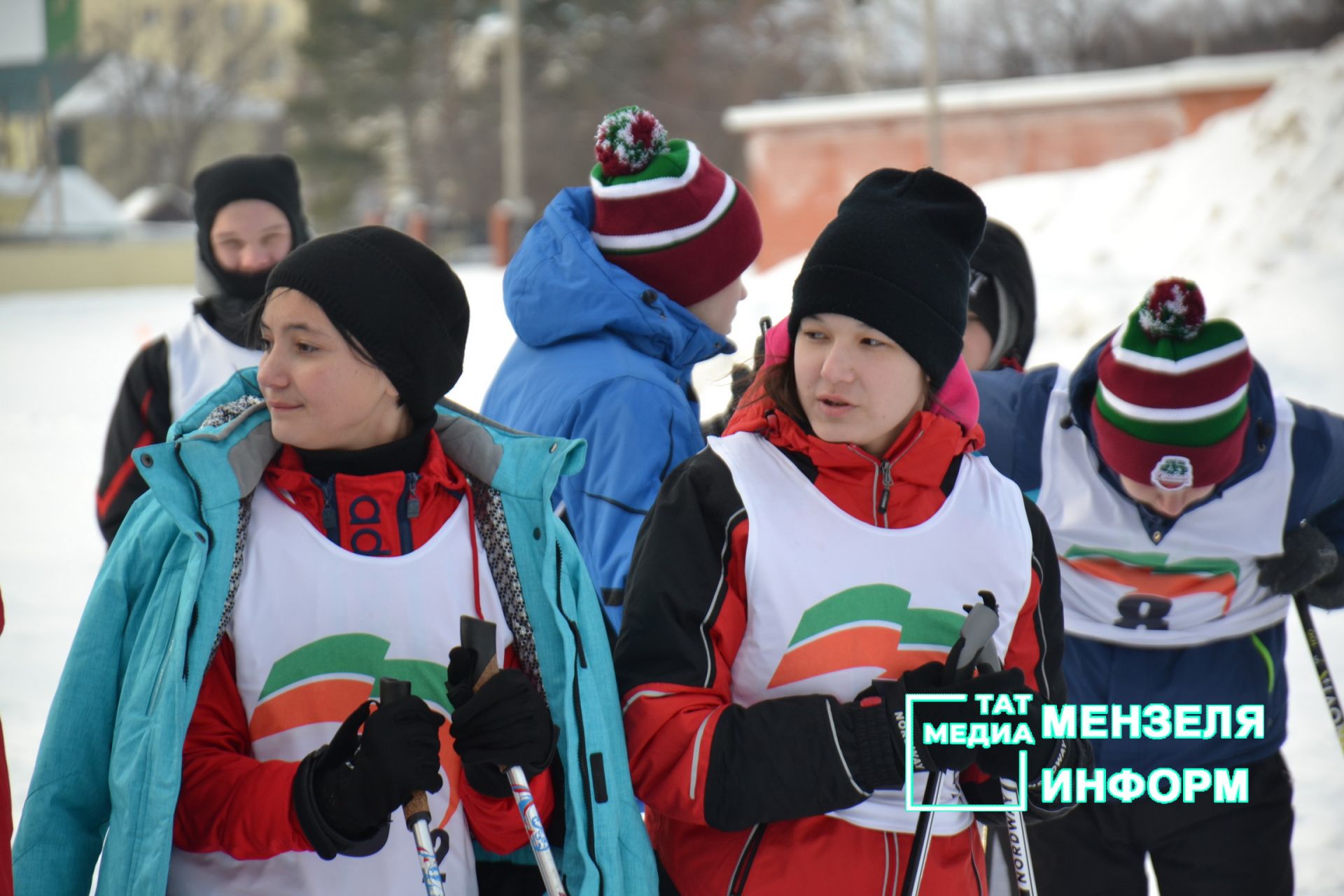 Республиканские лыжные гонки в Мензелинске