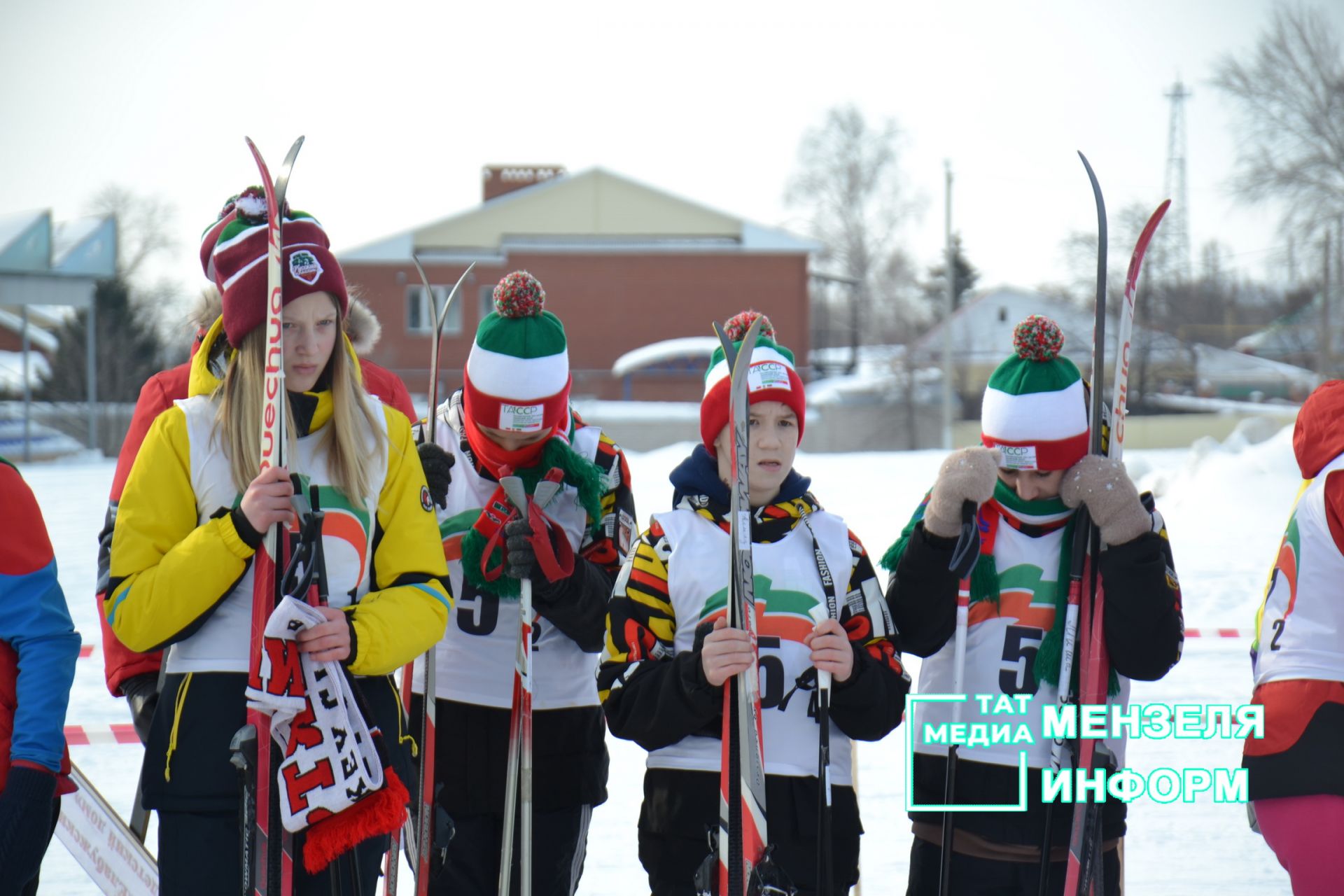 Республиканские лыжные гонки в Мензелинске