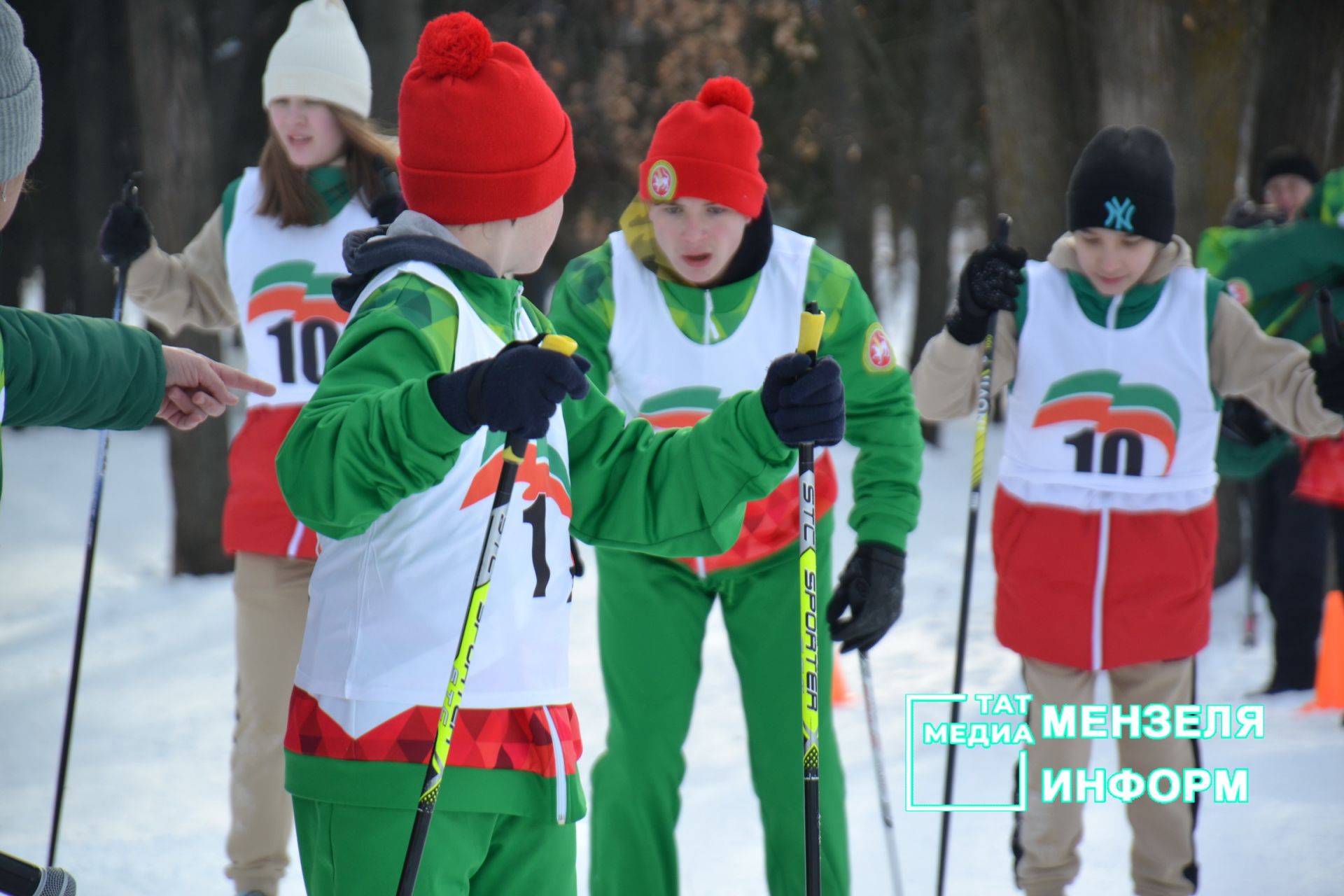 Республиканские лыжные гонки в Мензелинске