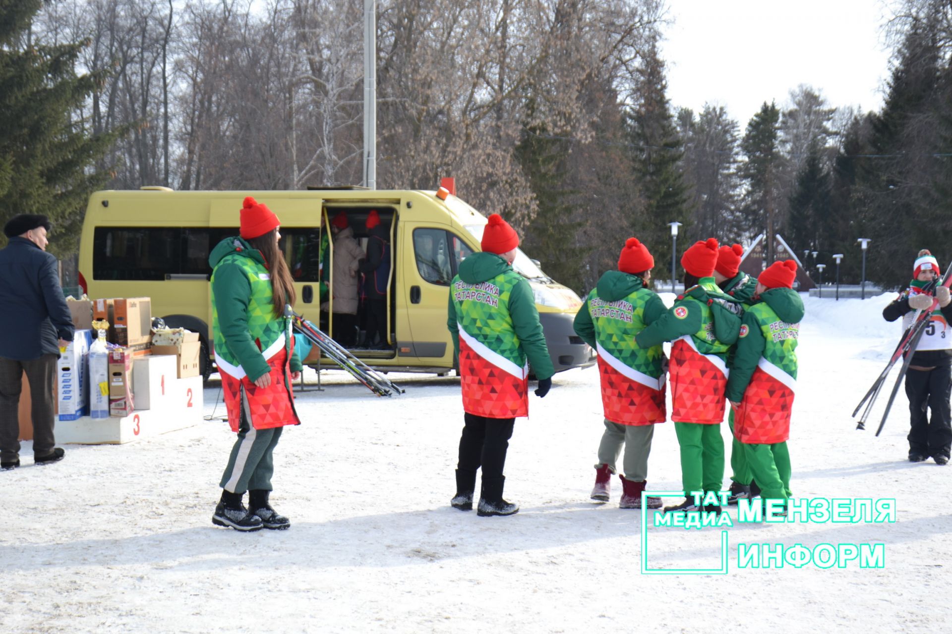 Республиканские лыжные гонки в Мензелинске