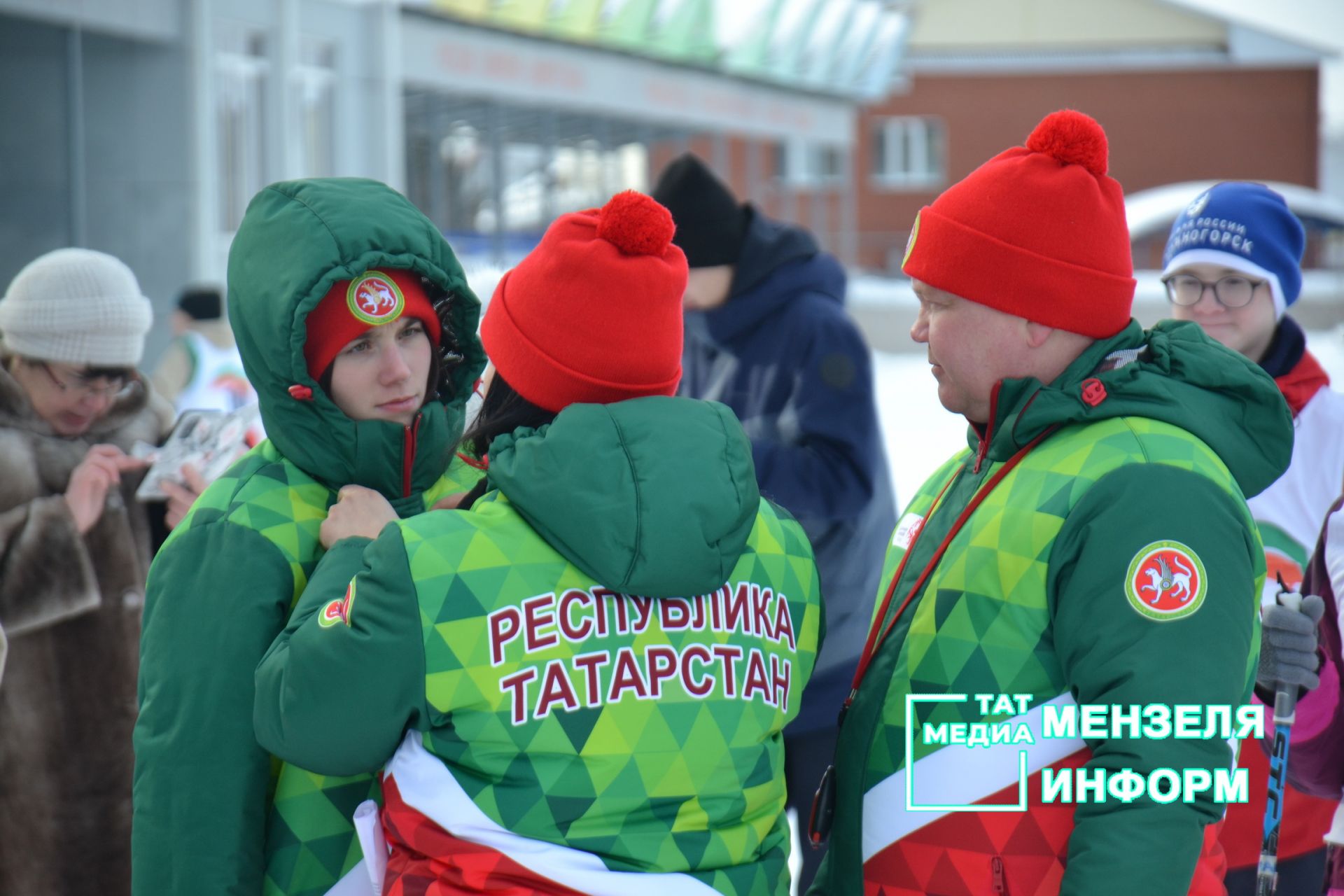 Республиканские лыжные гонки в Мензелинске