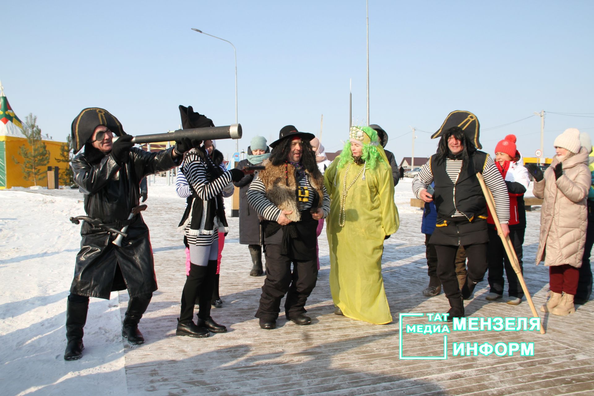 Соревнования по зимней ловле рыбы  и фестиваль ухи в Мензелинске