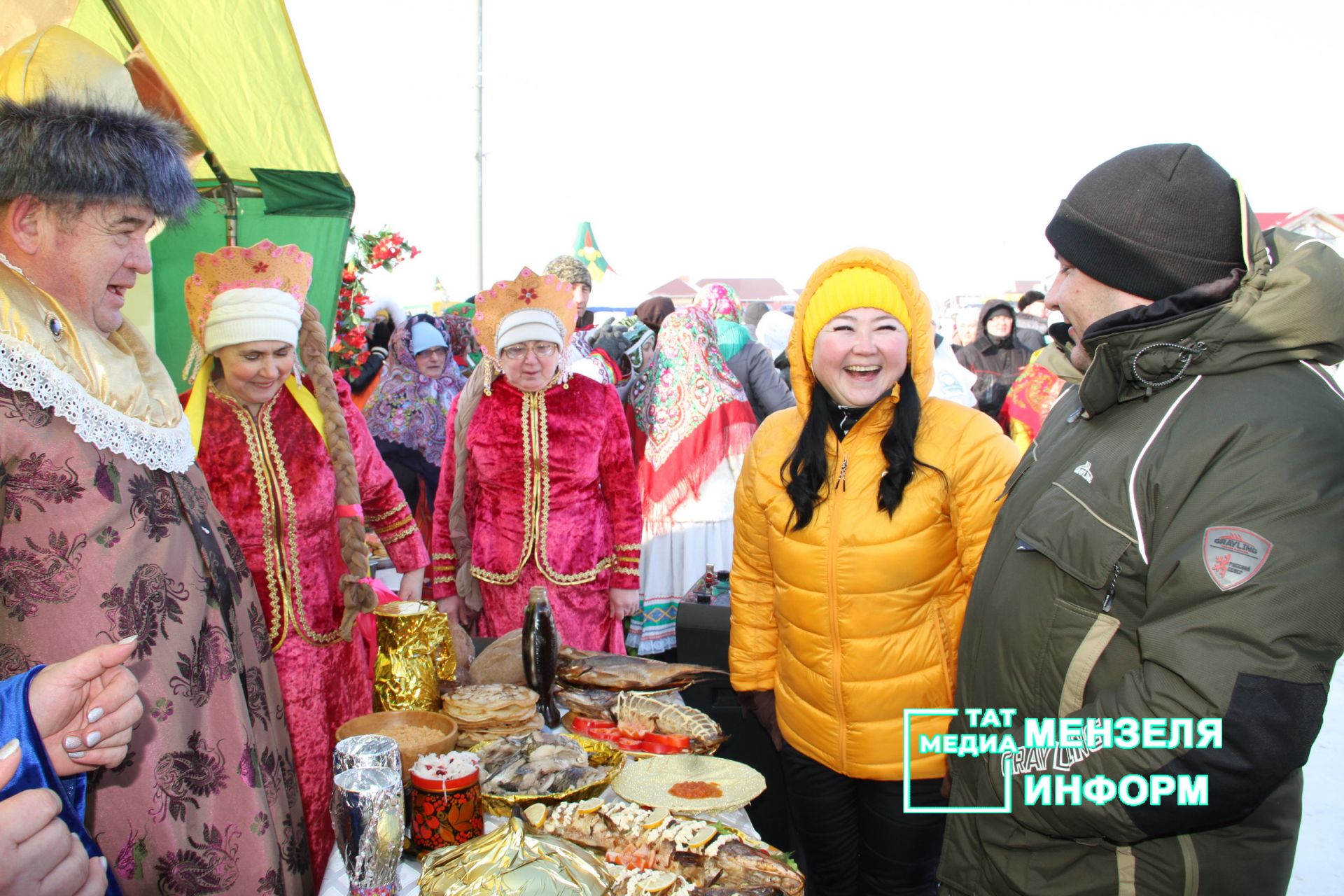 Соревнования по зимней ловле рыбы  и фестиваль ухи в Мензелинске