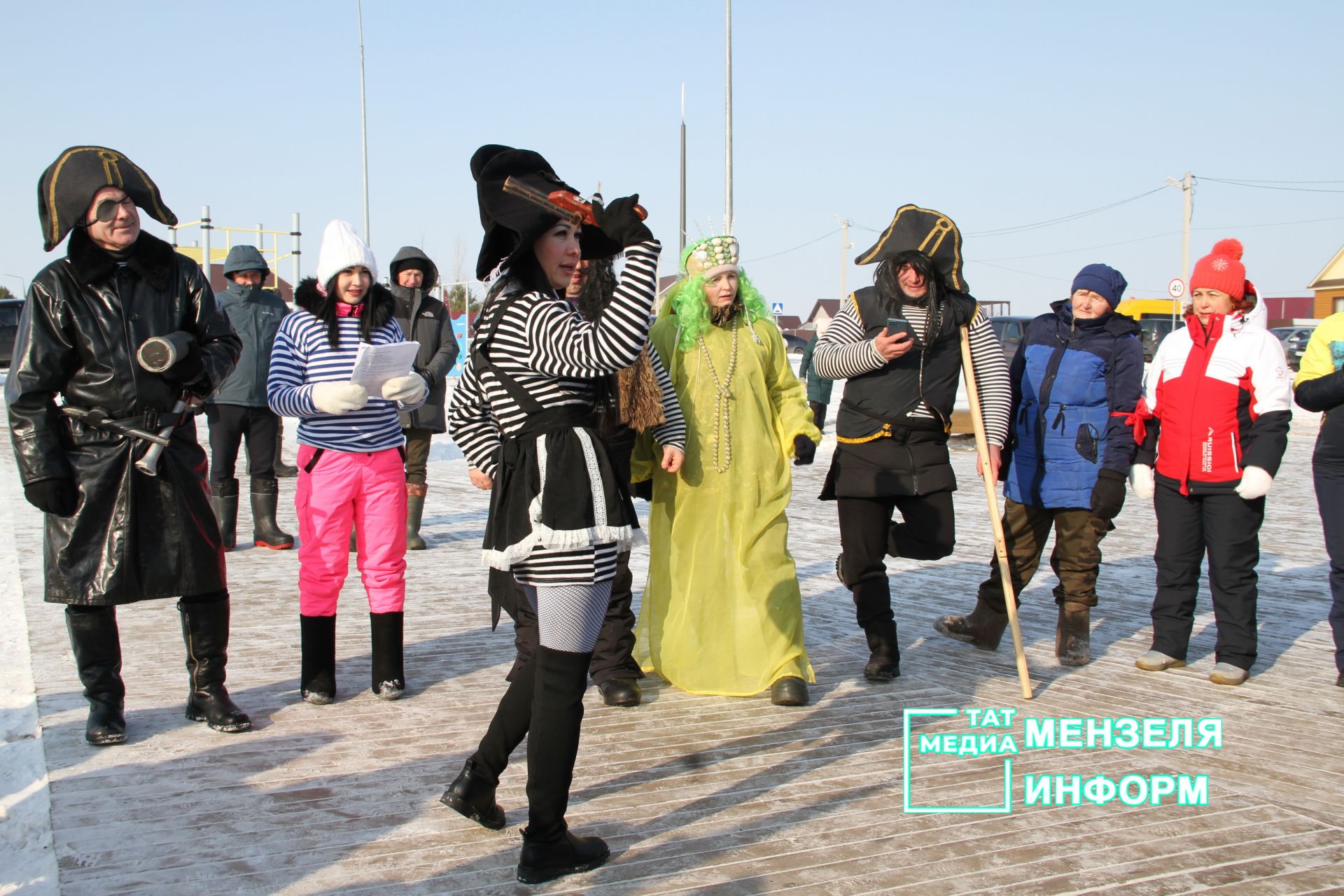 Соревнования по зимней ловле рыбы  и фестиваль ухи в Мензелинске