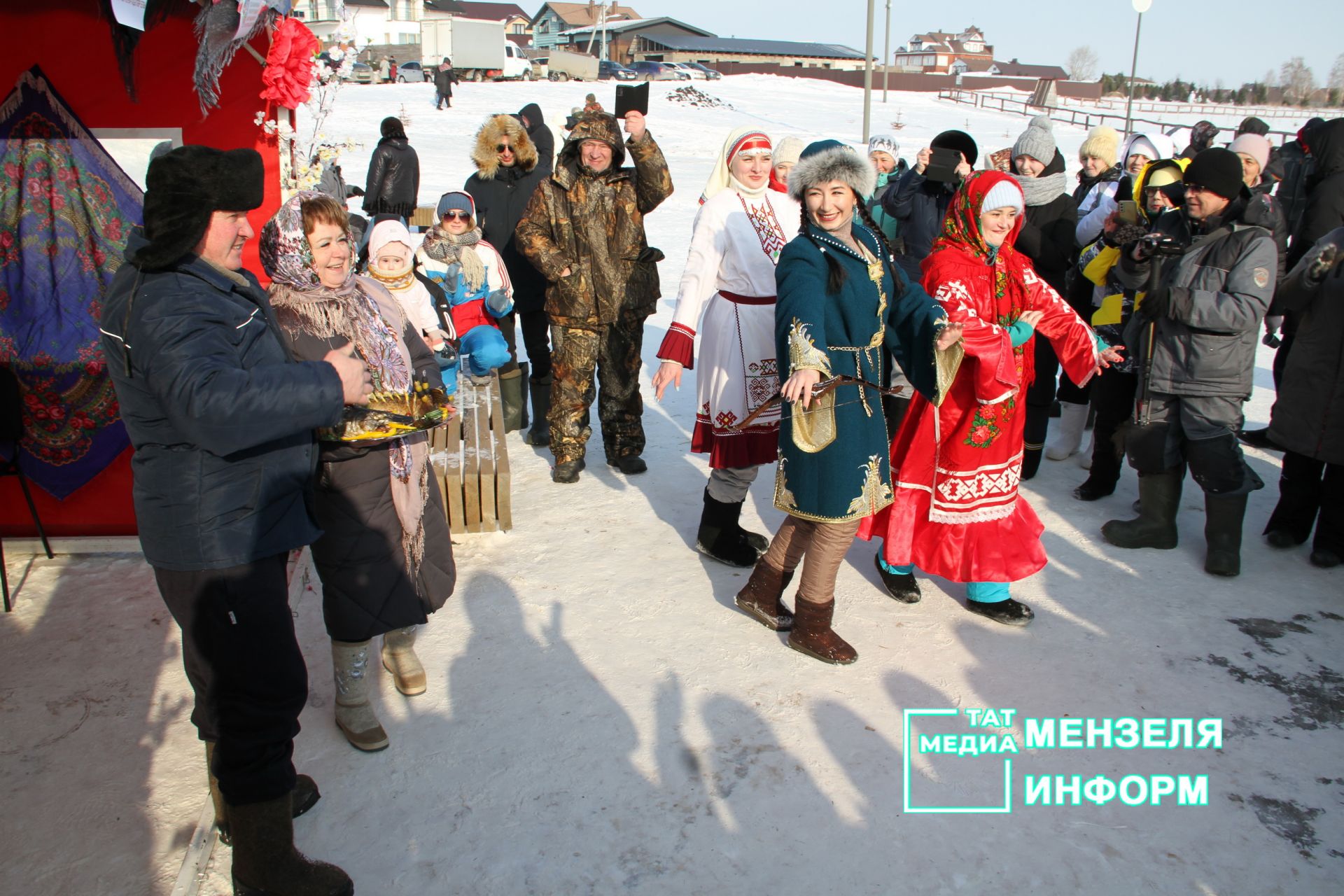 Соревнования по зимней ловле рыбы  и фестиваль ухи в Мензелинске