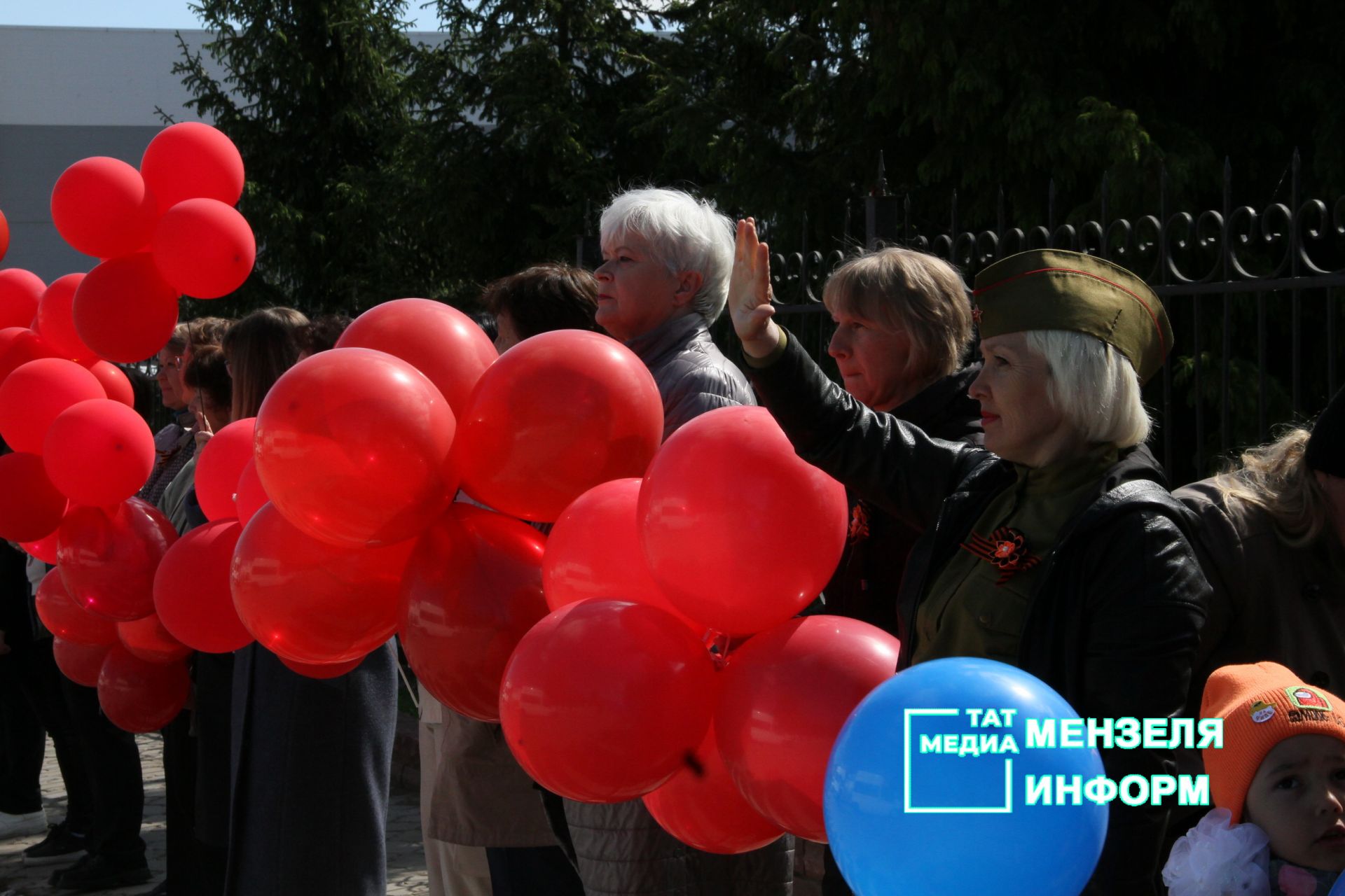 День Победы в Мензелинске