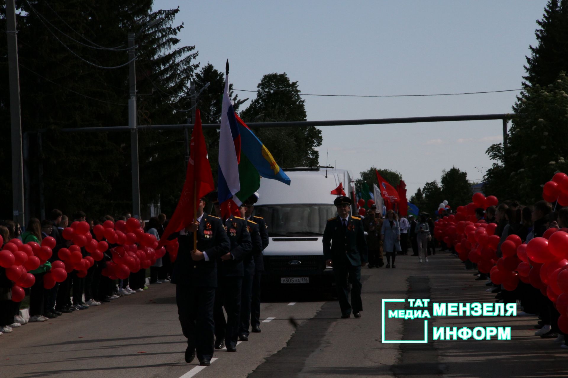 День Победы в Мензелинске