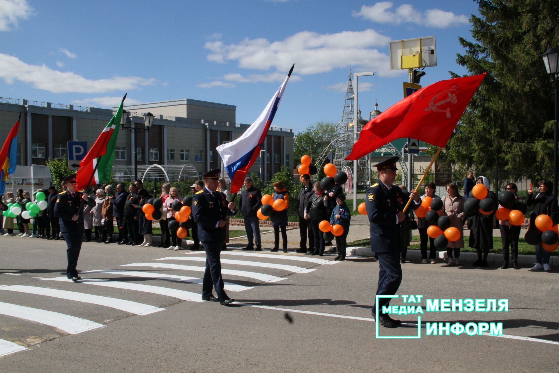 День Победы в Мензелинске