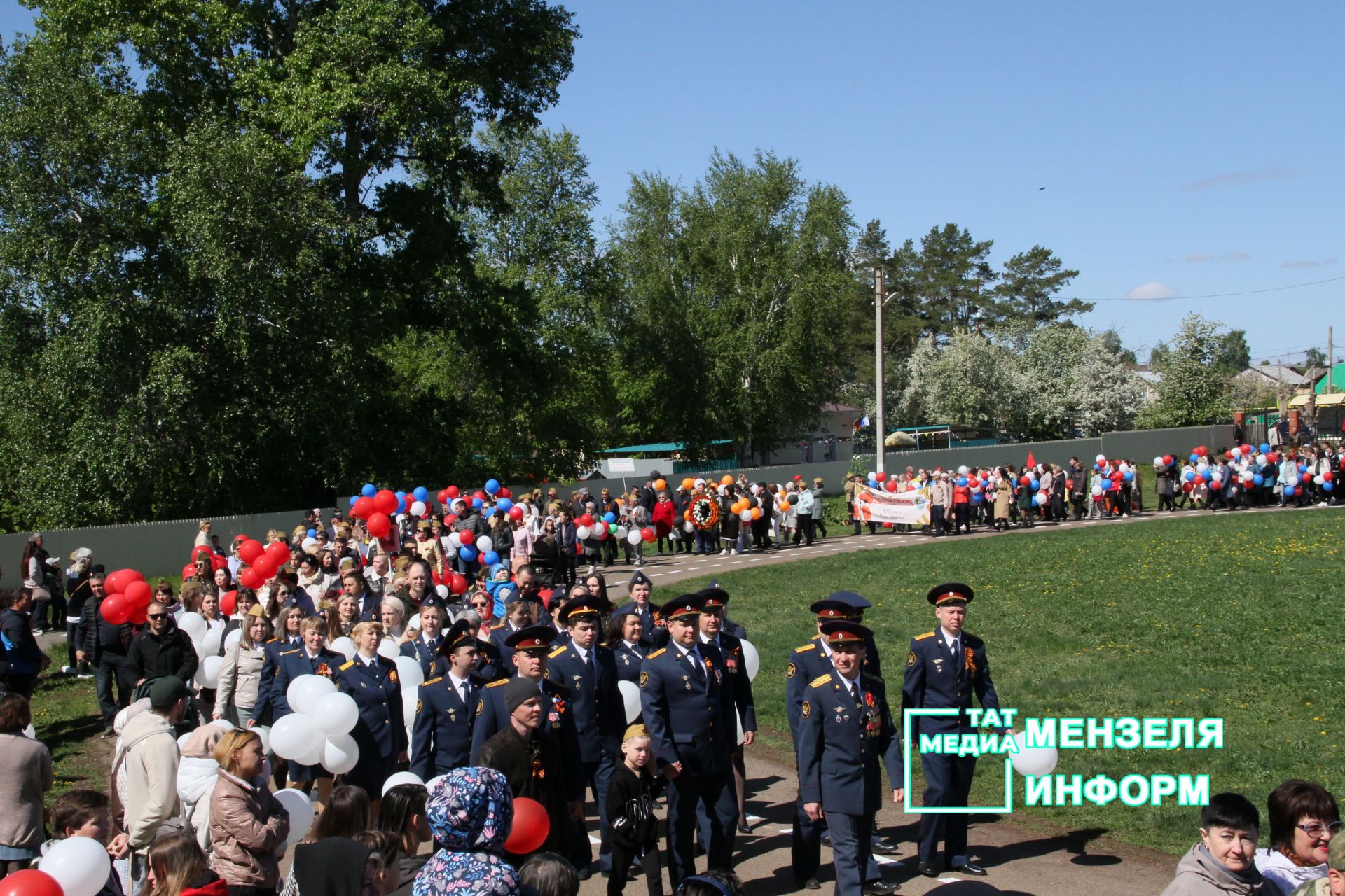 День Победы в Мензелинске