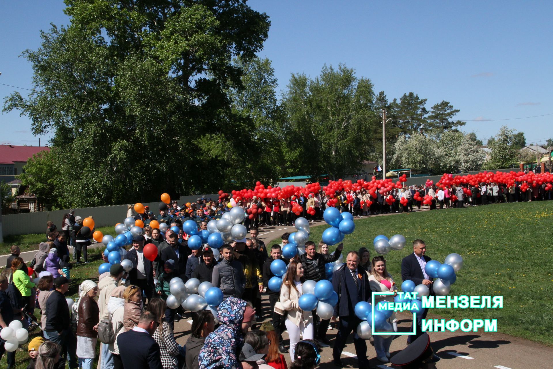 День Победы в Мензелинске