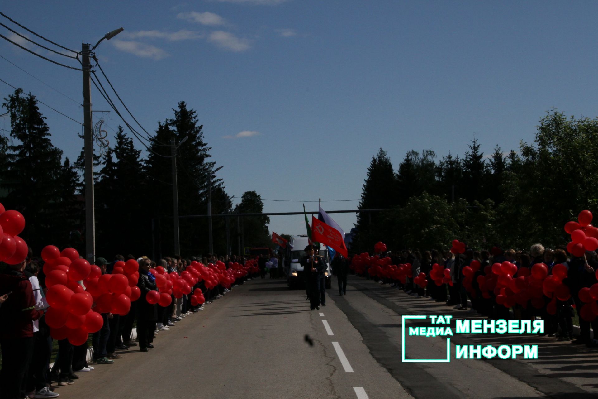 День Победы в Мензелинске