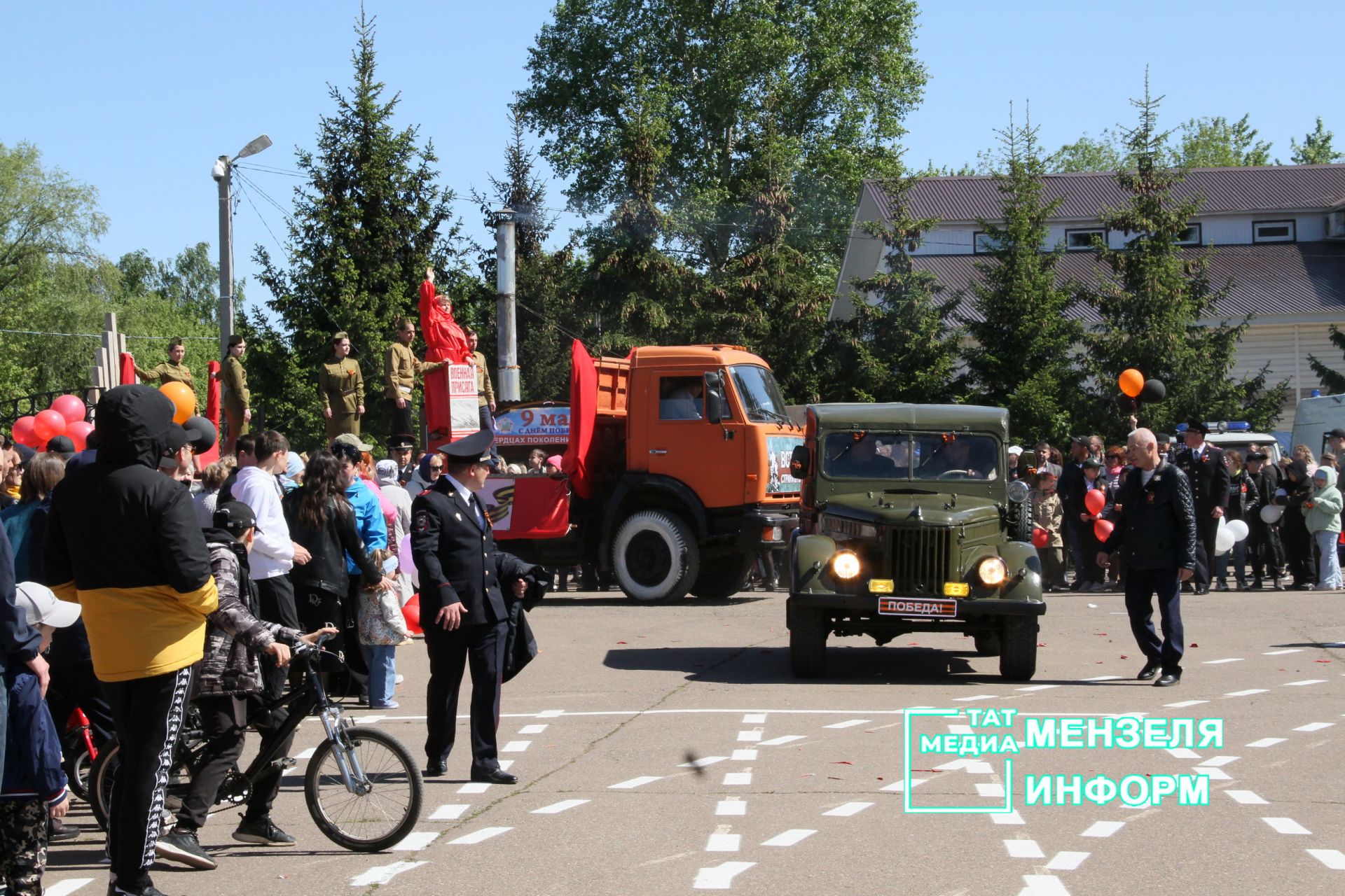 День Победы в Мензелинске