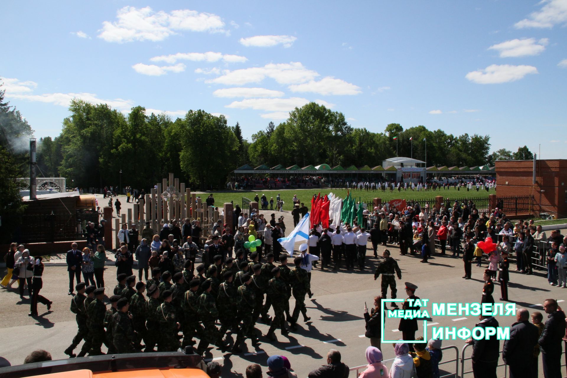 День Победы в Мензелинске