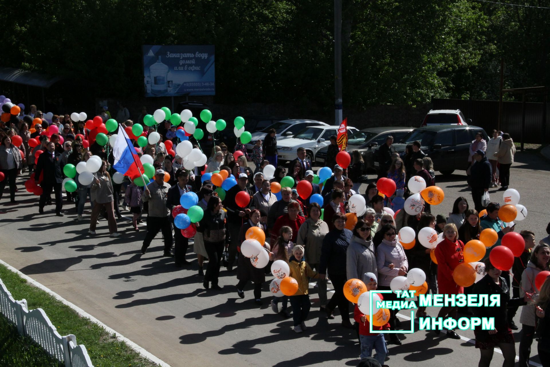 День Победы в Мензелинске